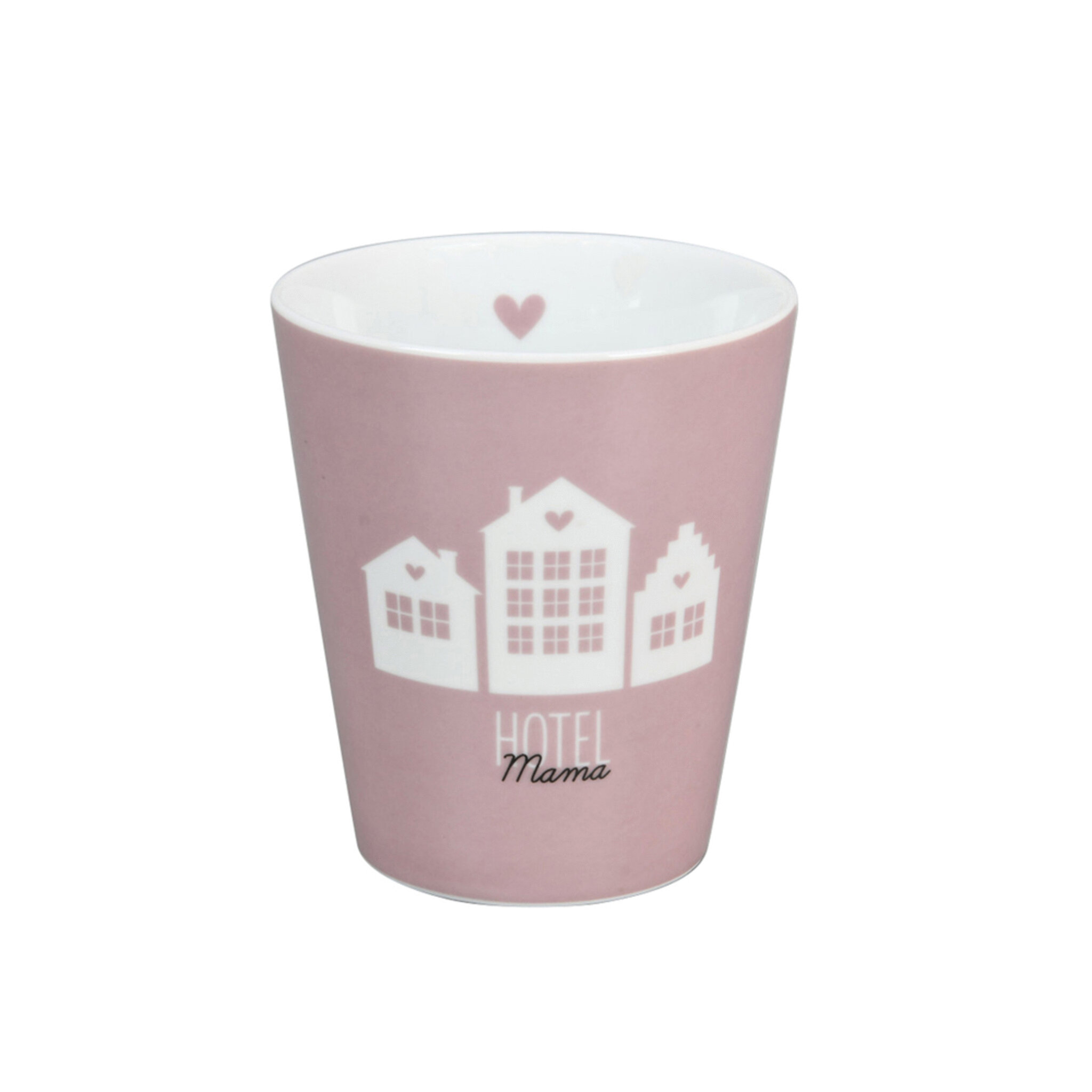 Happy Mug Hotel Mama, rosa 