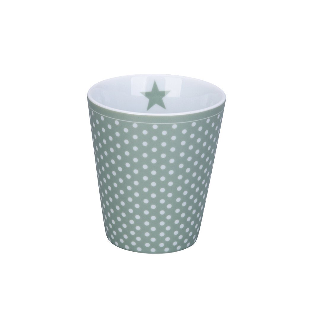 Happy Mug Micro Dots Becher, grün 