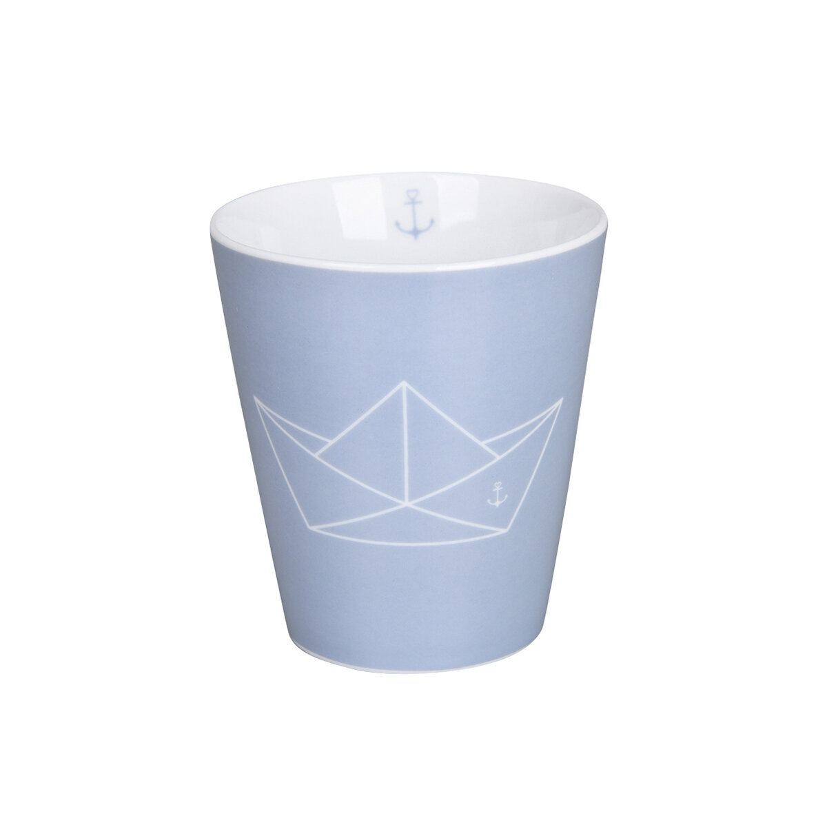 Happy Mug Paperboat, blau 