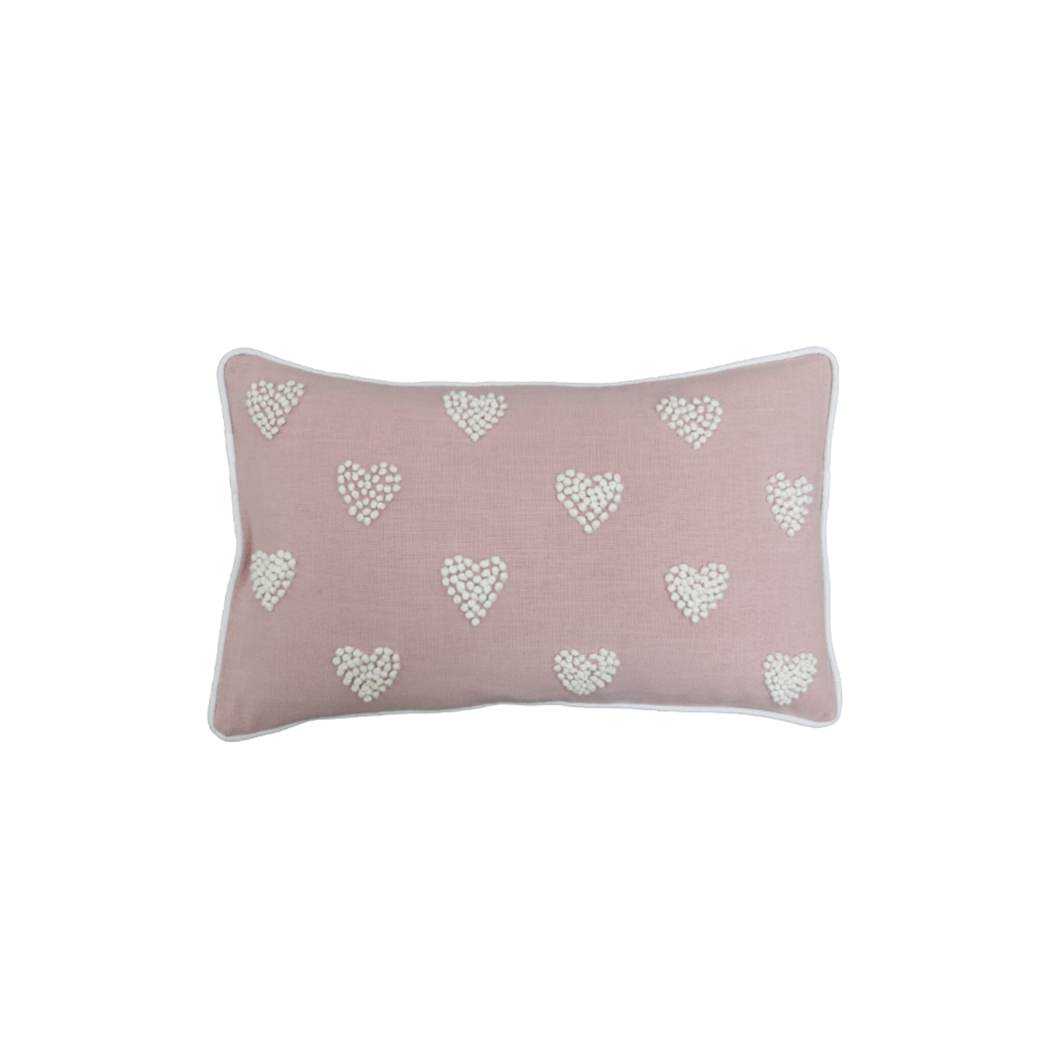 Kissenbezug Hearts, rose 