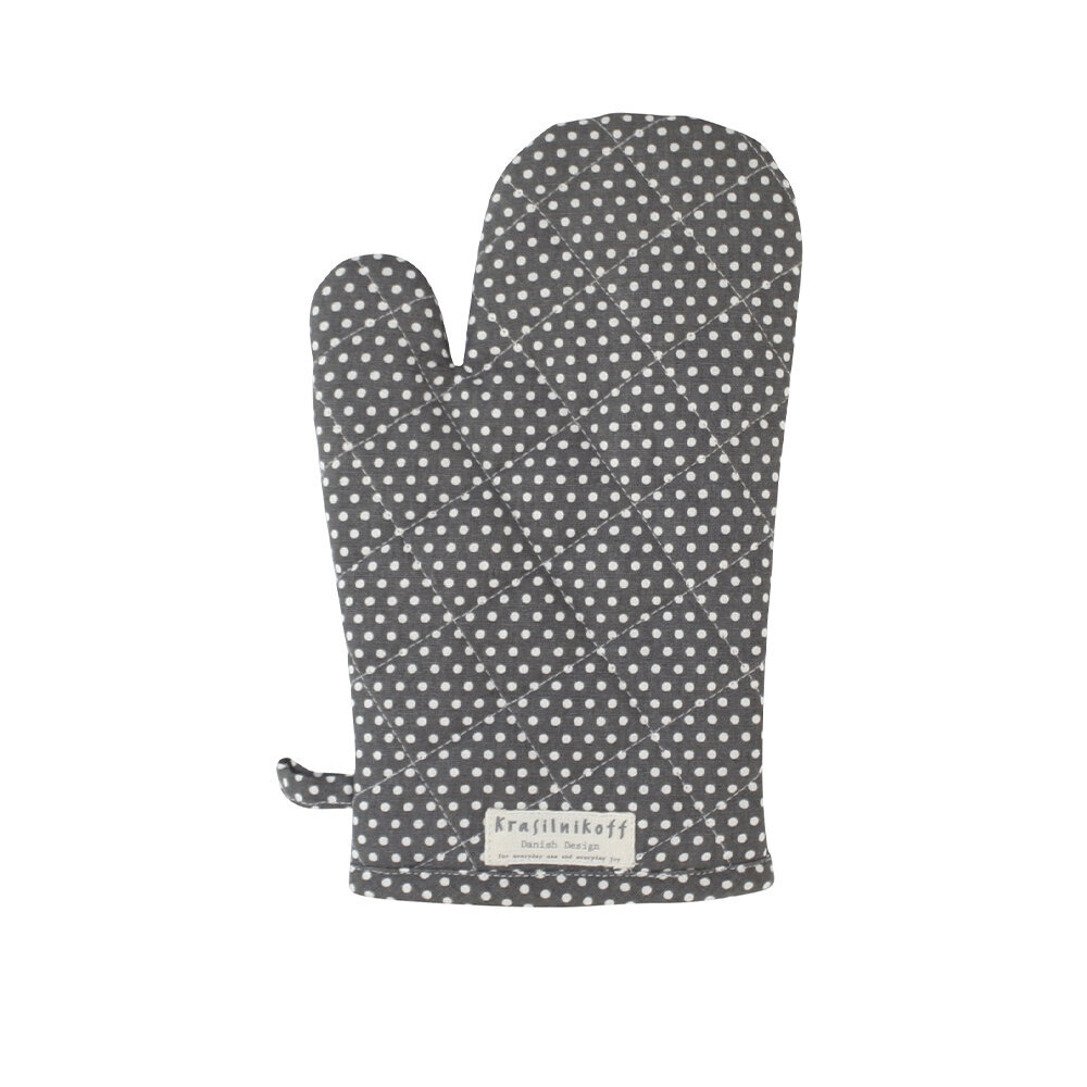 Ofenhandschuh Micro Dots, anthrazit 