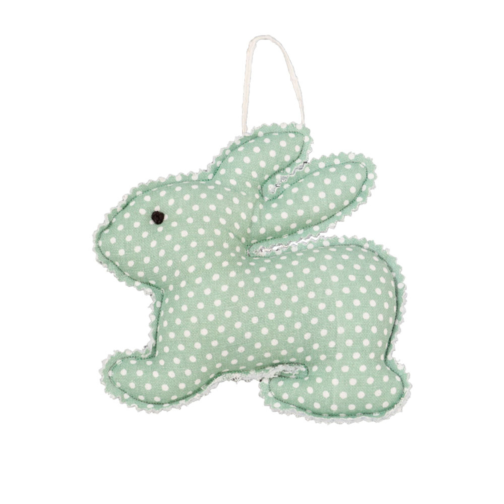 Oster Ornament, Bunnies, Osterhase Anhänger, grün 