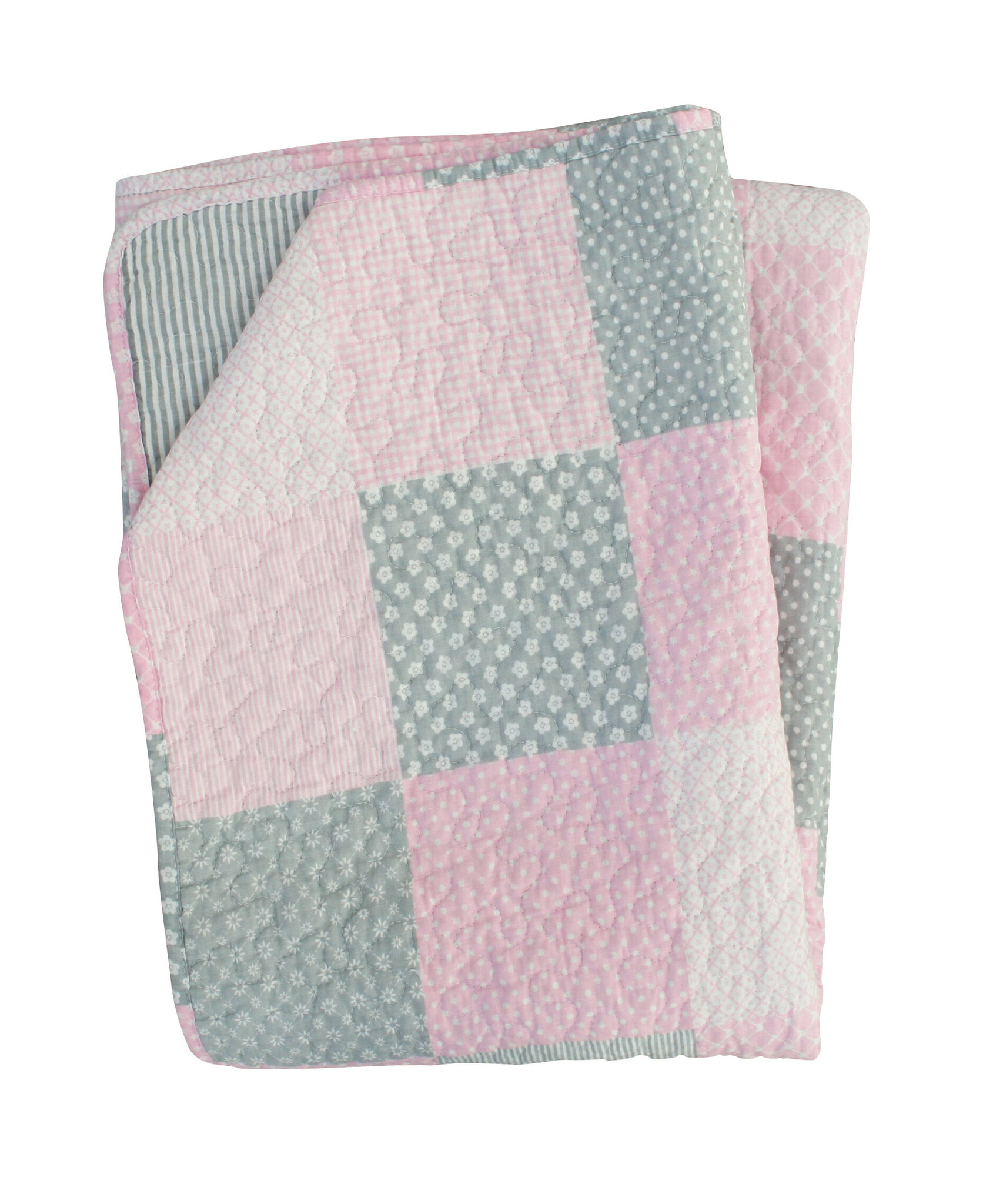 Quilt Decke Pink Patchwork | Krasilnikoff