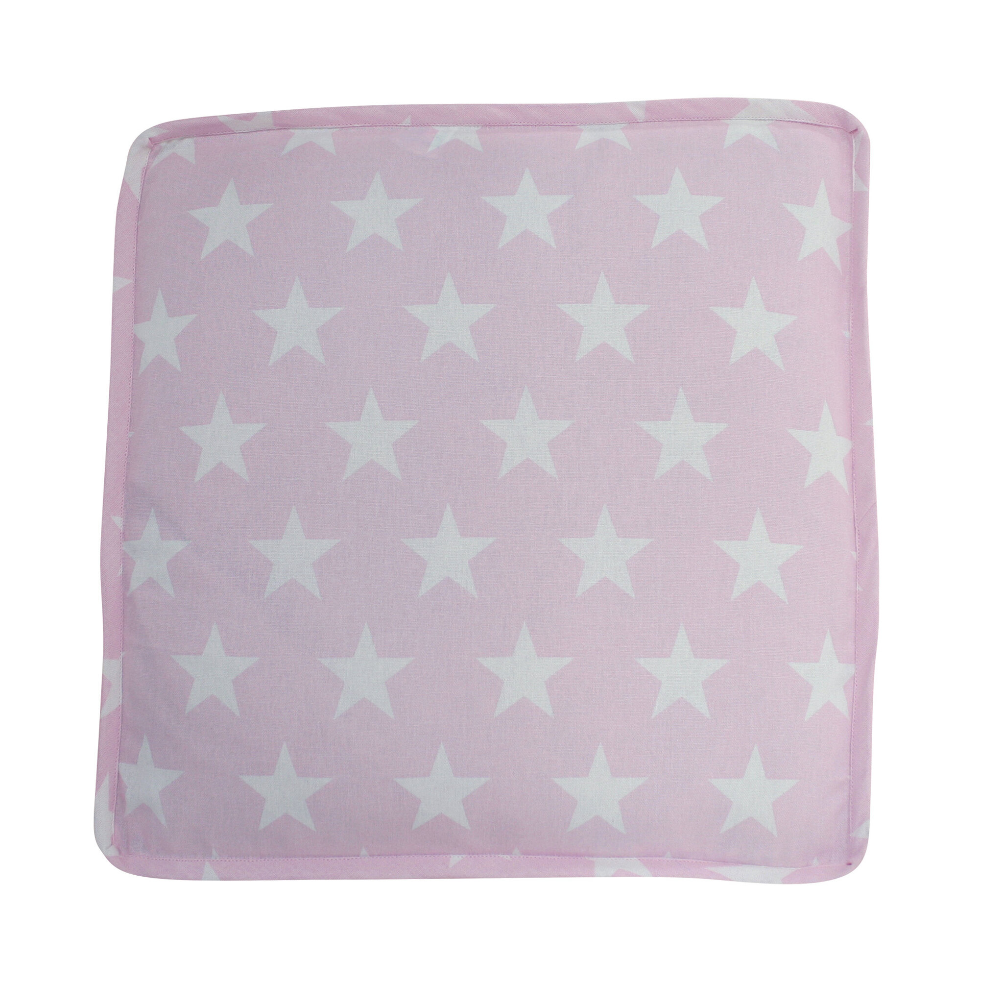 Box Sitzkissen Bezug Pink with Stars, pink 
