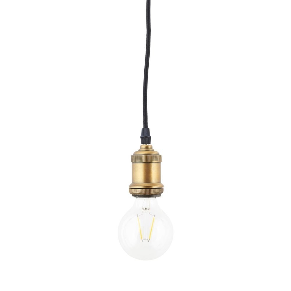 LED-Glühbirne, Clear Decoration, farblos ∅ 8 cm, dimmbar, 2 W/E27