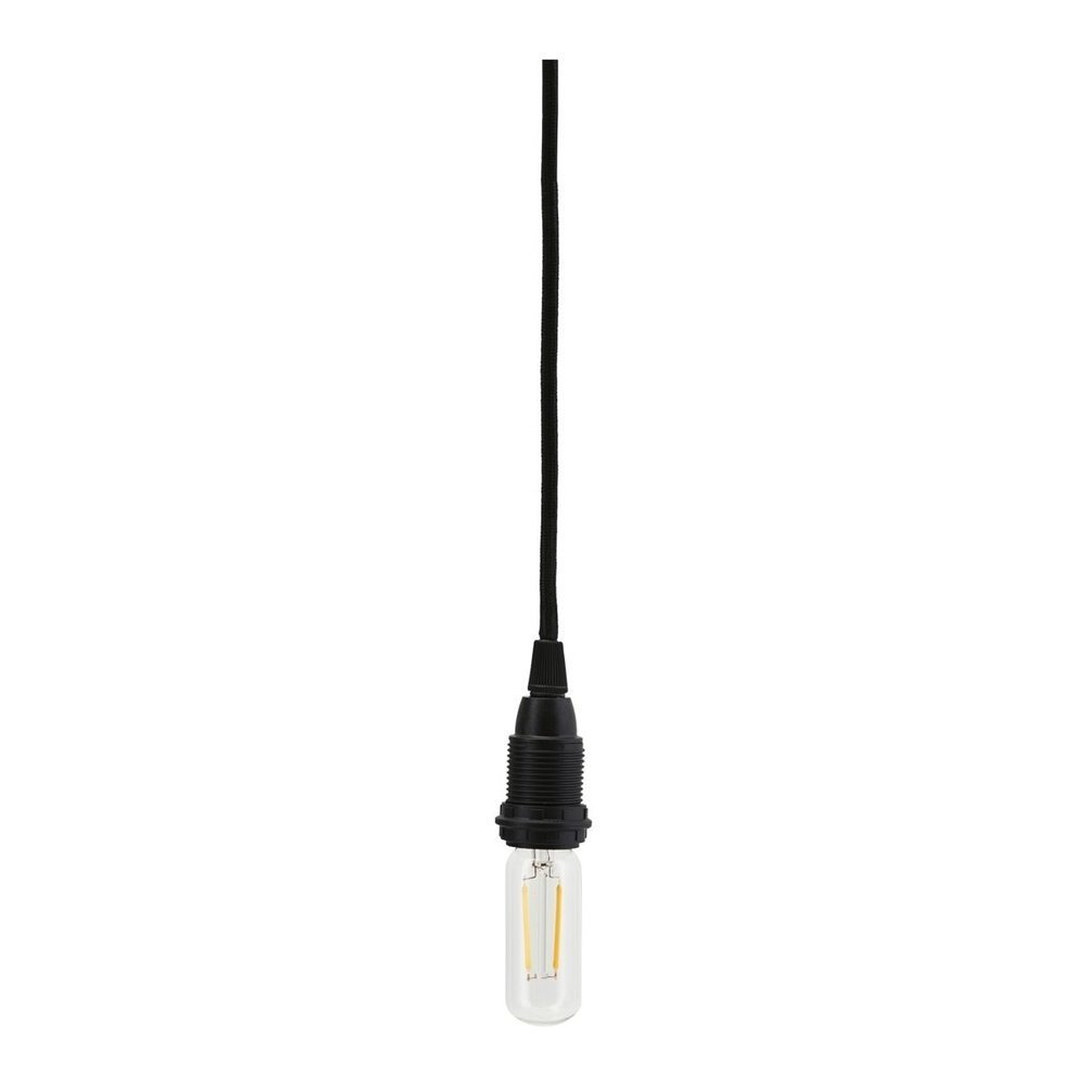 LED-Glühbirne, Clear Decoration, farblos L: 9,2 cm, ∅ 2,8 cm, Dimmbar, 2 W/E14