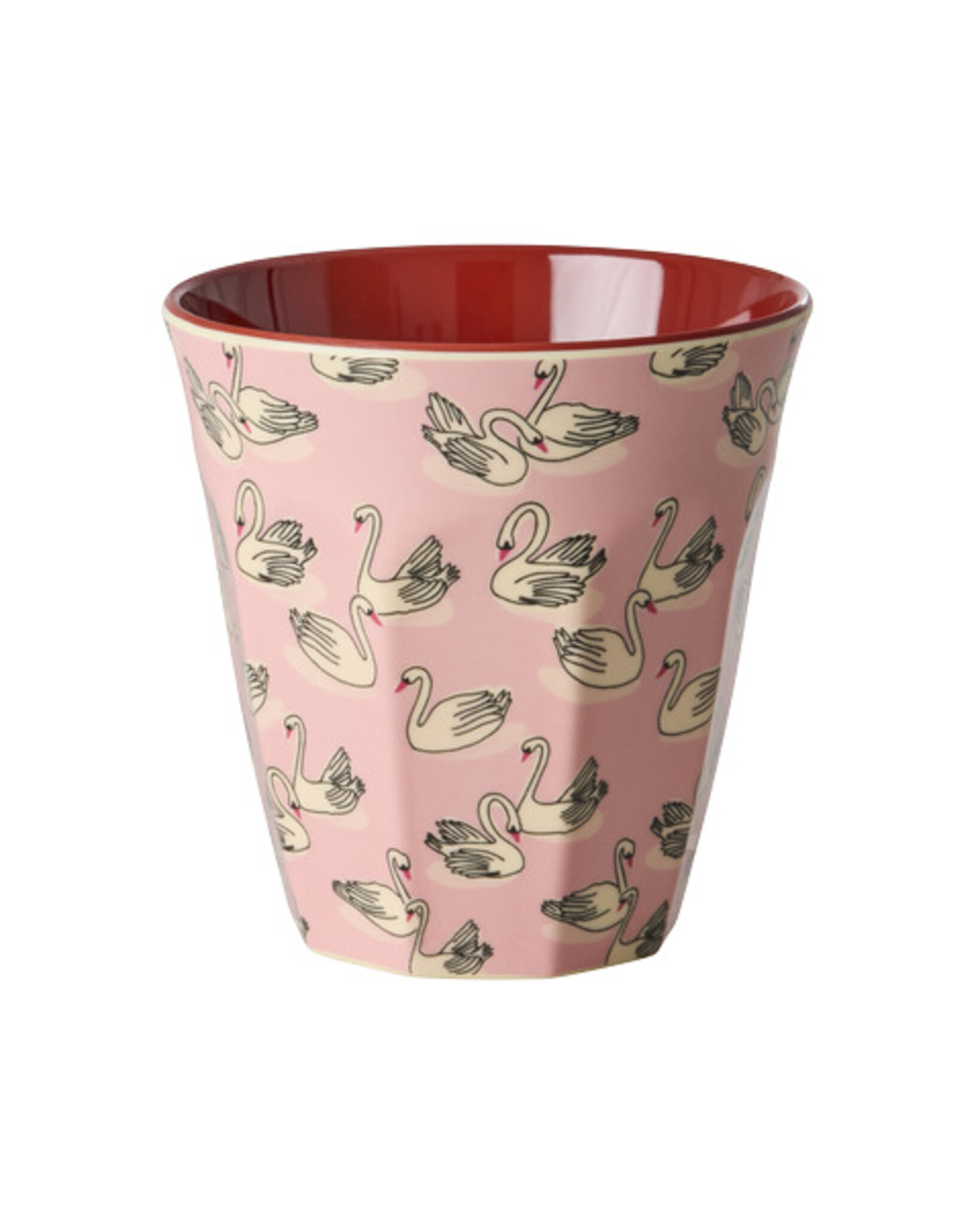 RICE Melamin Becher Medium Bon Vivant 6er-Pack, mehrfarbig 