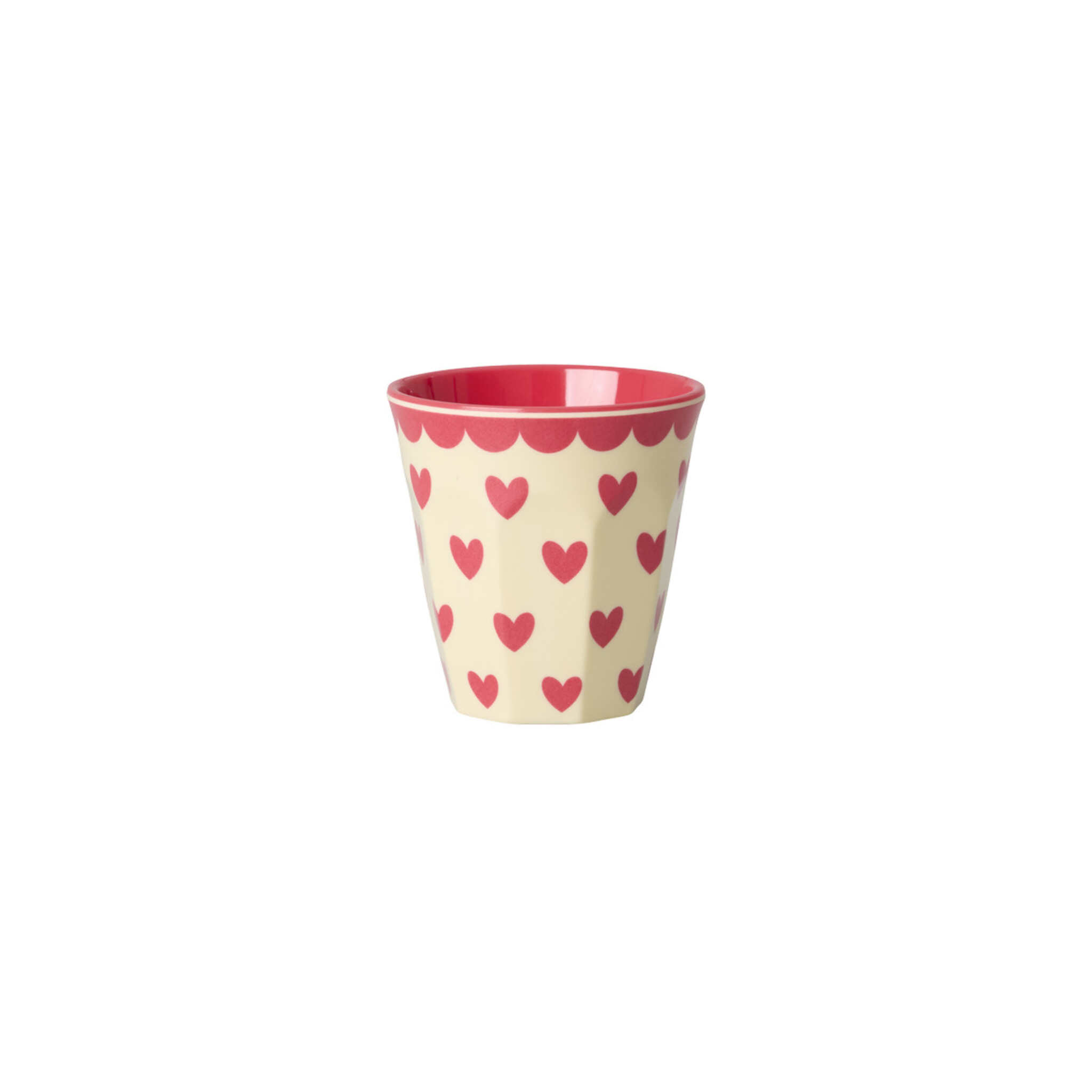 RICE Melamin Espressobecher Favorite Hearts - 6er-Set, diverse 