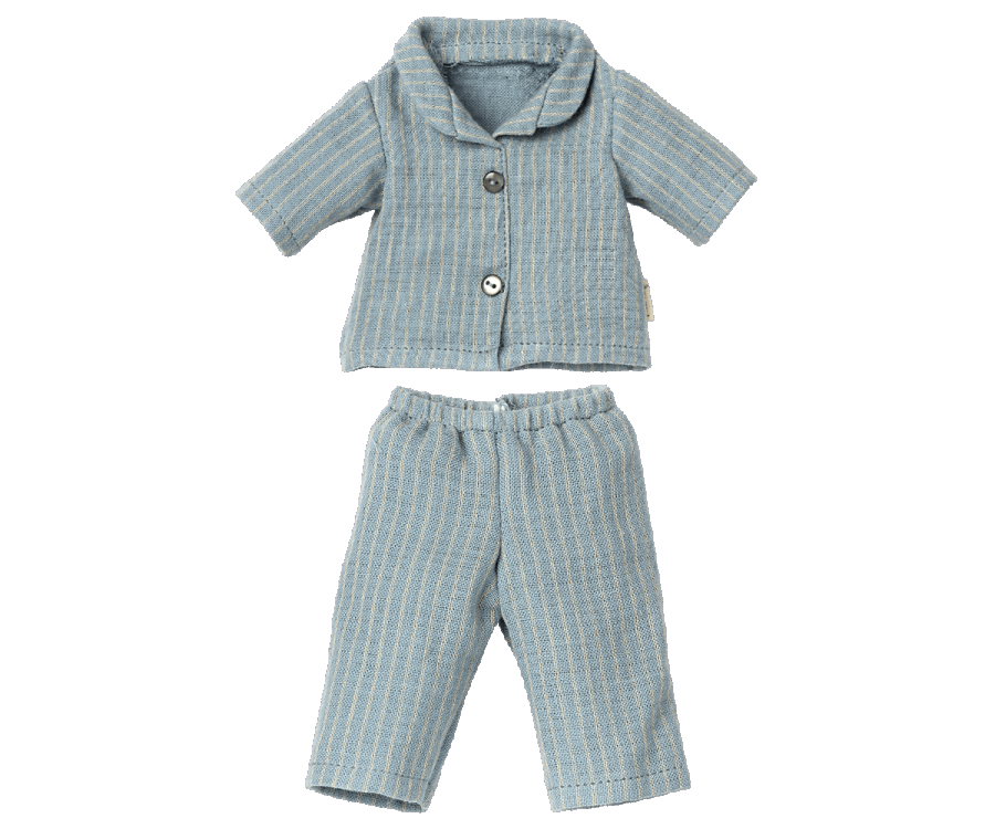 Schlafanzug für Teddy Dad, blau 