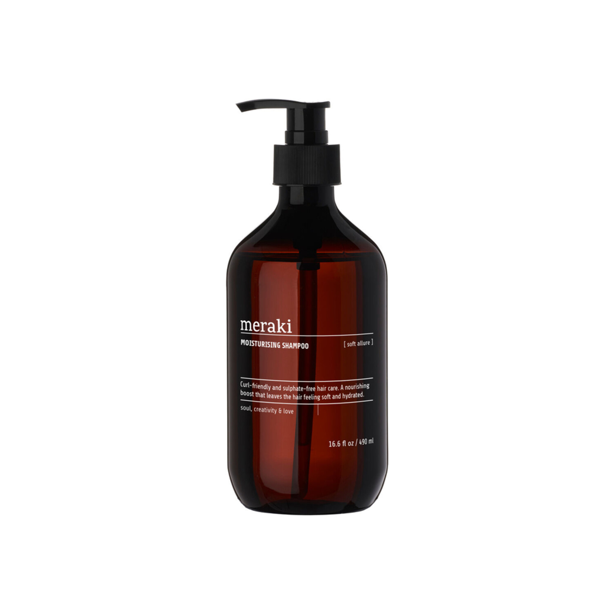 Meraki Feuchtigkeitsspendendes Shampoo Soft Allure,  490 ml - Ø 7 cm, H 19 cm