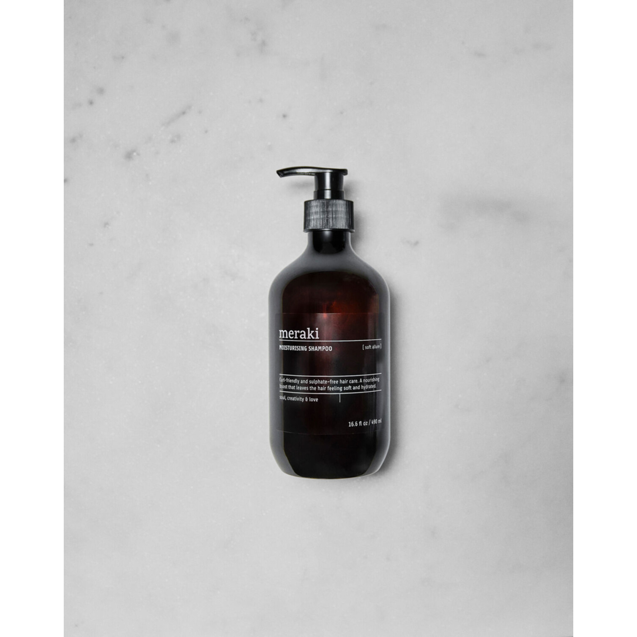 Meraki Feuchtigkeitsspendendes Shampoo Soft Allure,  490 ml - Ø 7 cm, H 19 cm