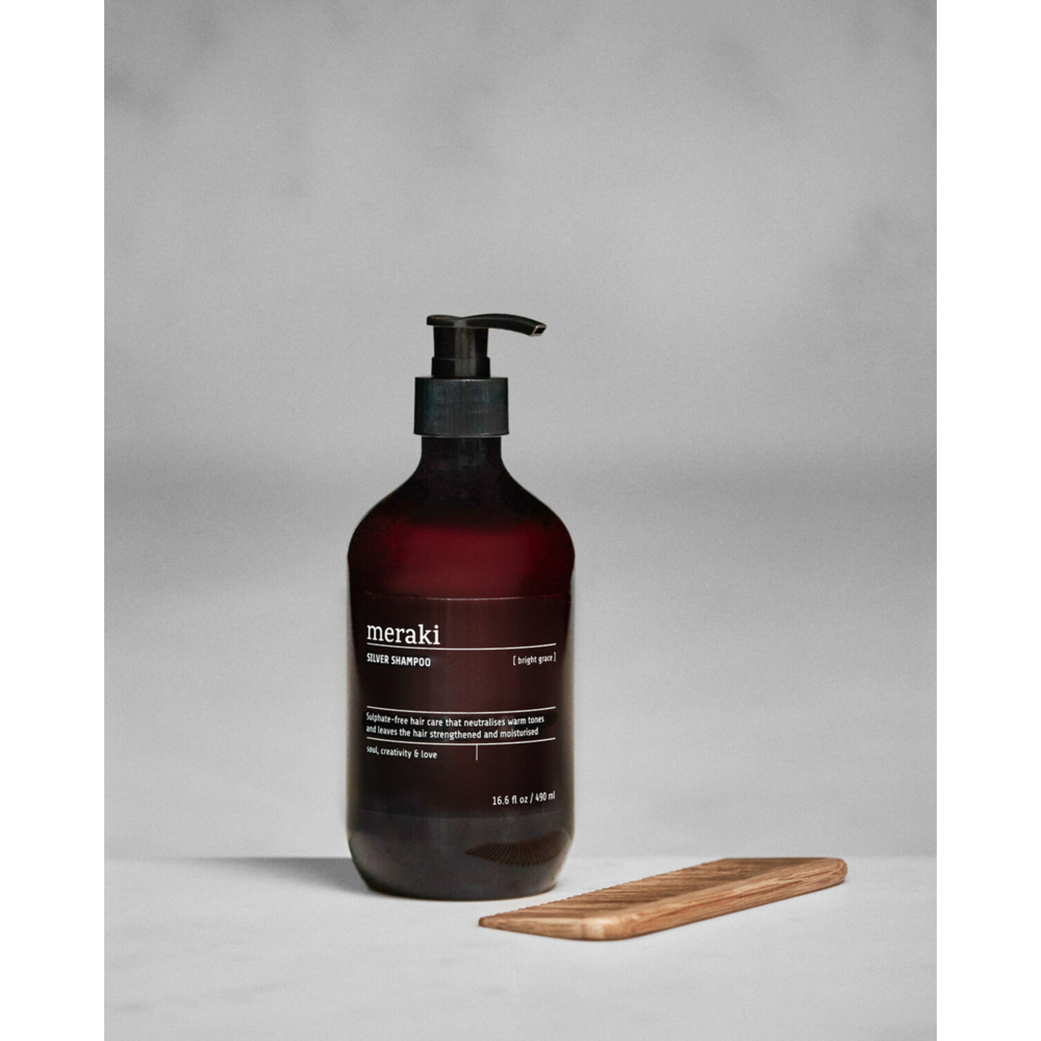 Meraki Silbershampoo Bright Grace,  490 ml