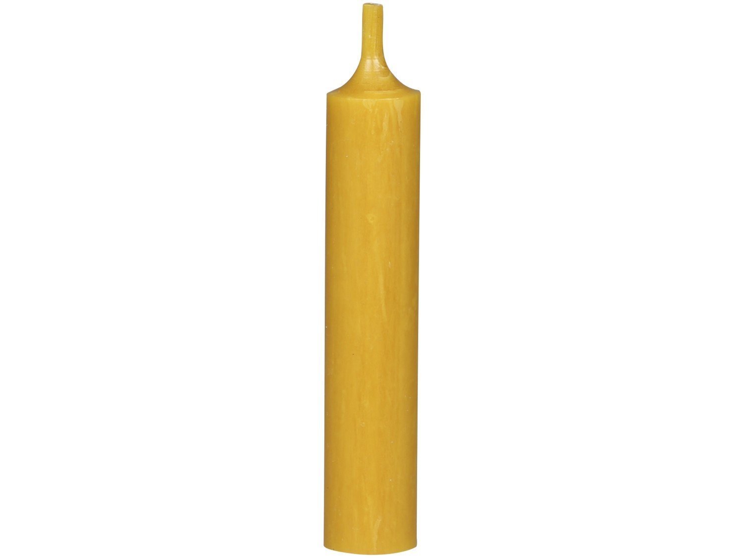 Chic Antique Mini Stabkerze 11 cm | Ø 2 cm, senfgelb 