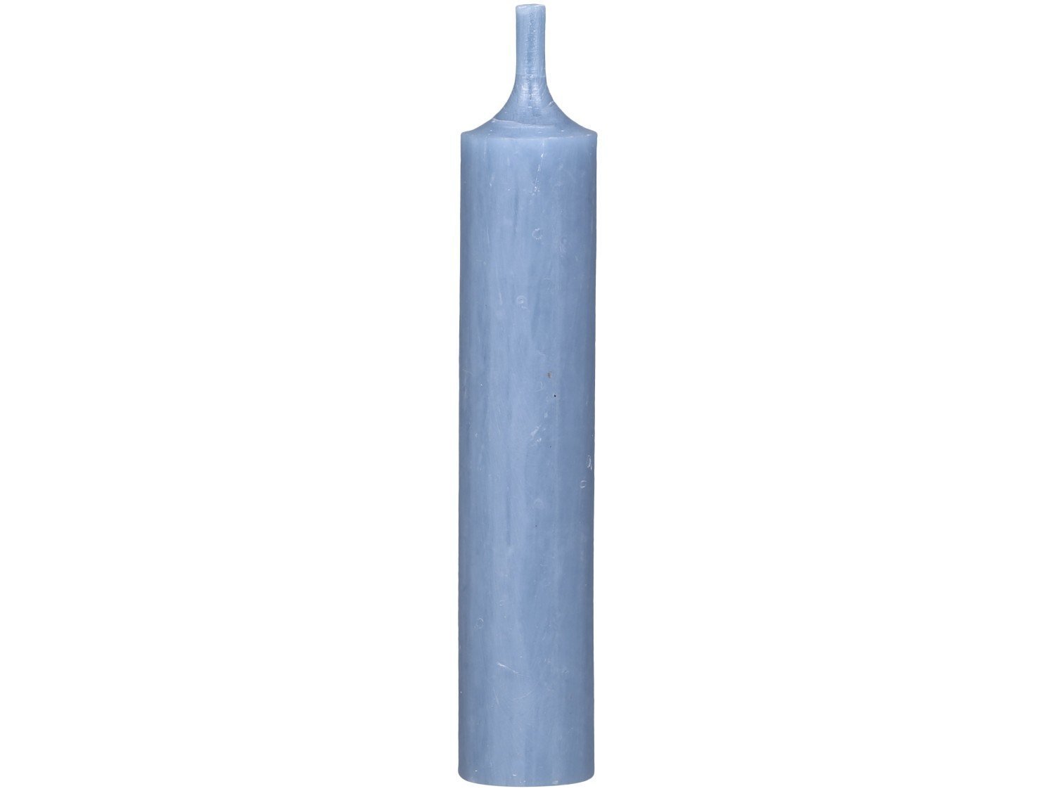 Chic Antique Mini Stabkerze 11 cm | Ø 2 cm, staubig blau 