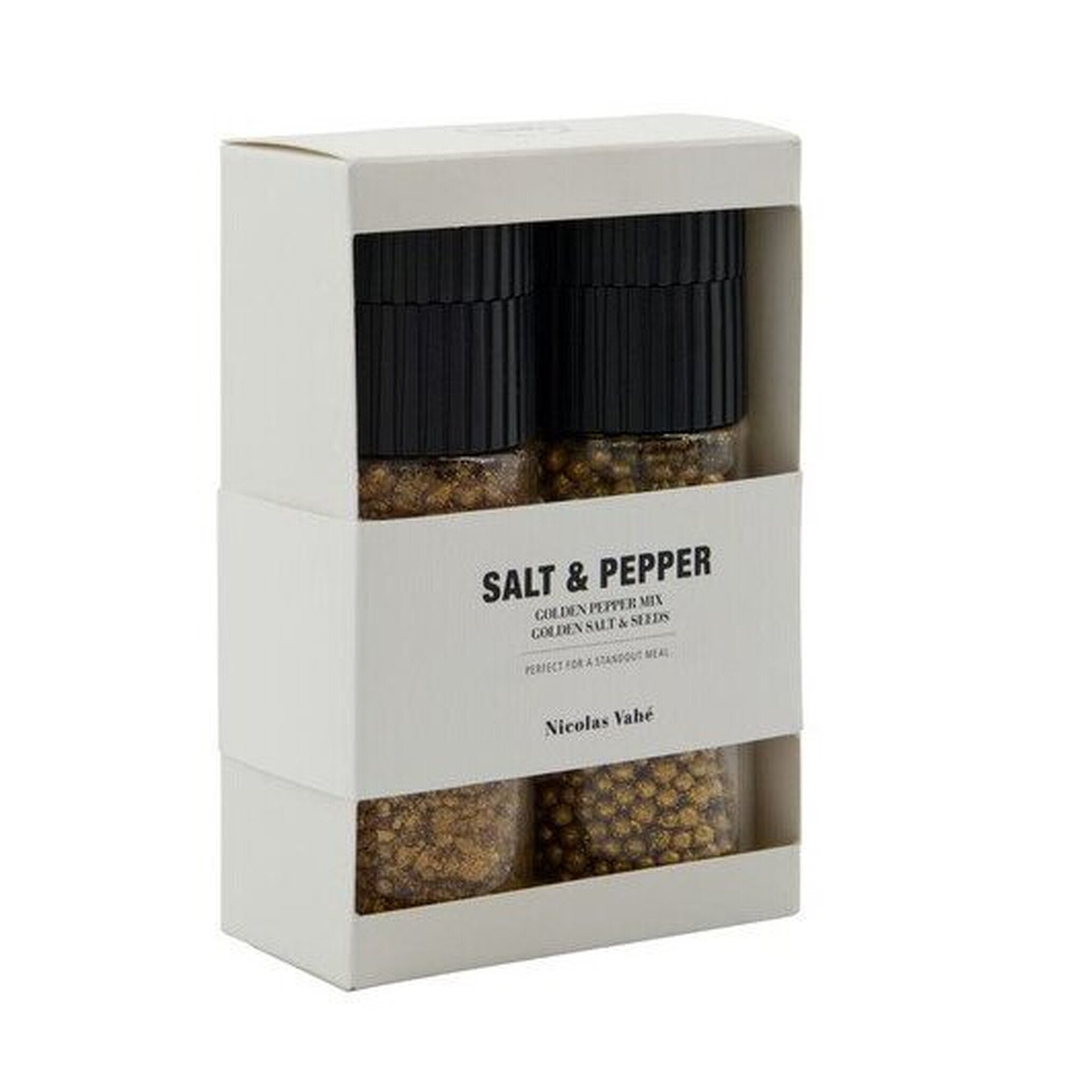 Nicolas Vahé Geschenkbox Goldene Salz- & Saatenmischung + Pfeffermischung, gold 
