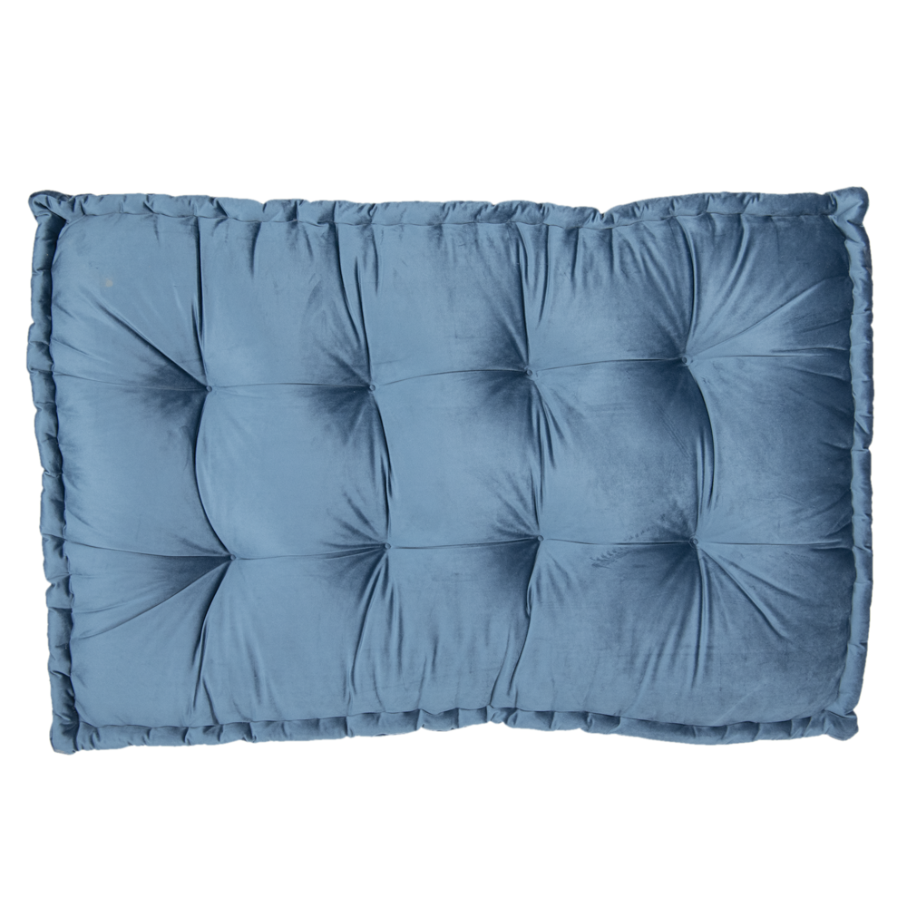 Palettenkissen mit Schaumstoff, blau 