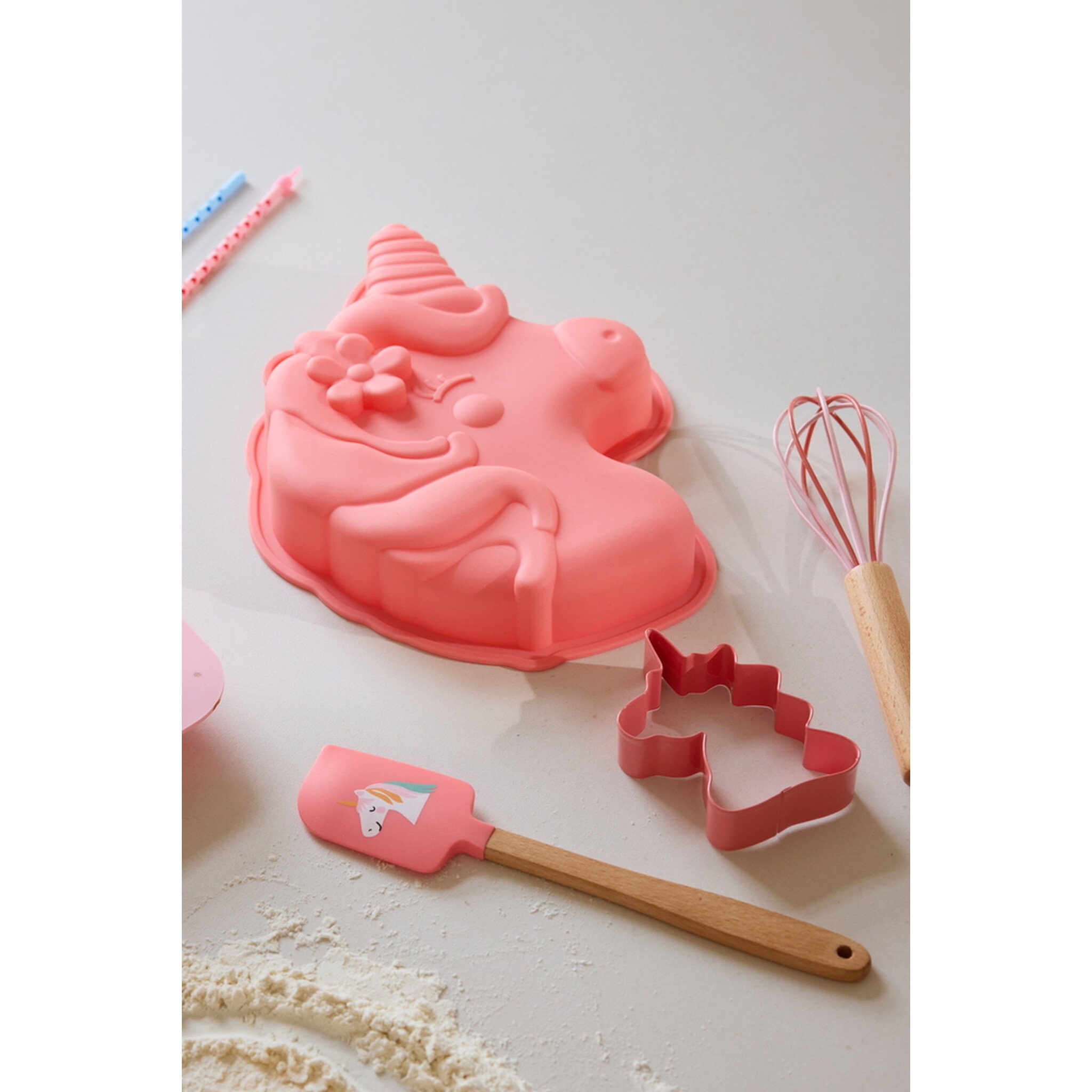 RICE Edelstahl Backset Unicorn Love 4-teilig