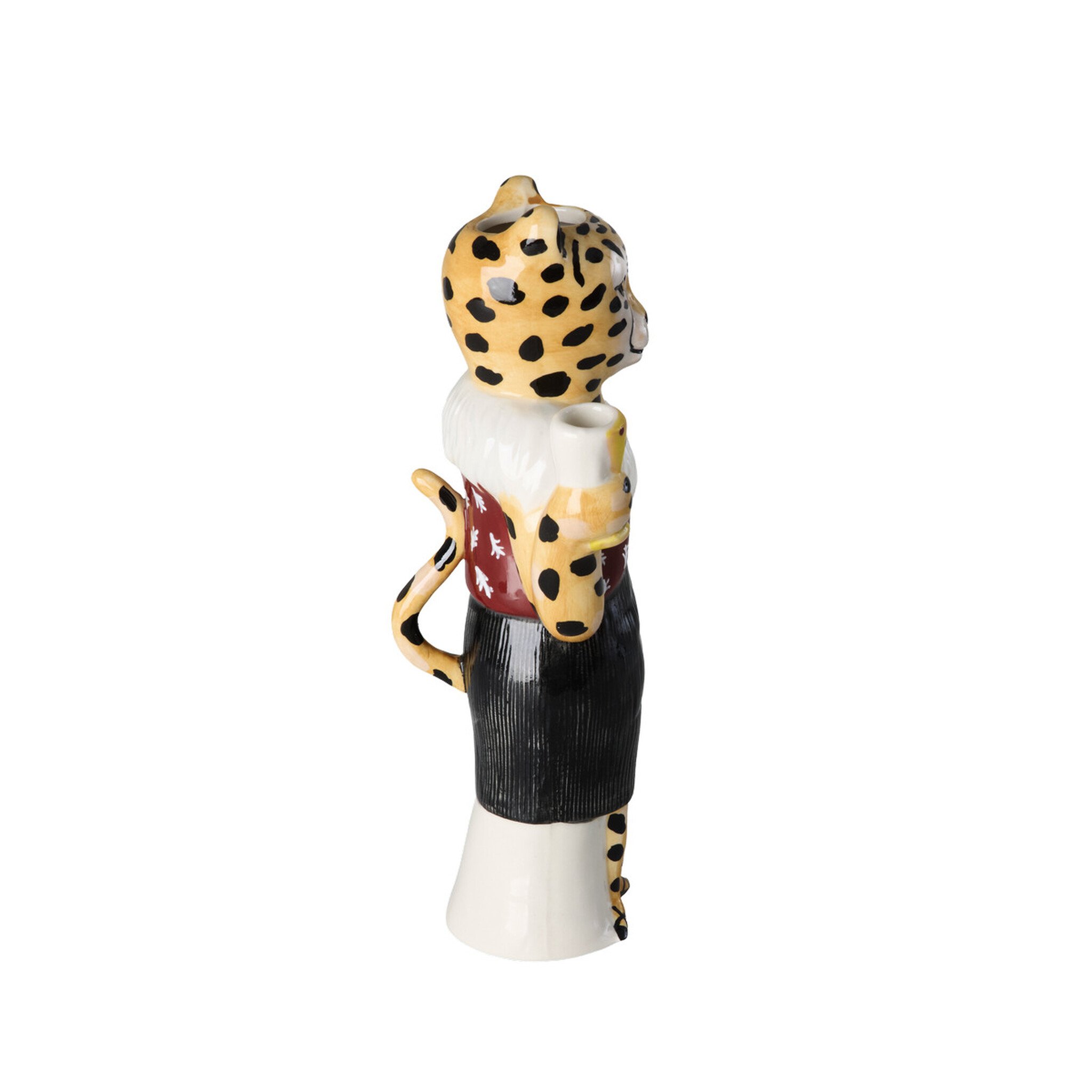RICE Keramik Vase Leopard - Nathalie Lété