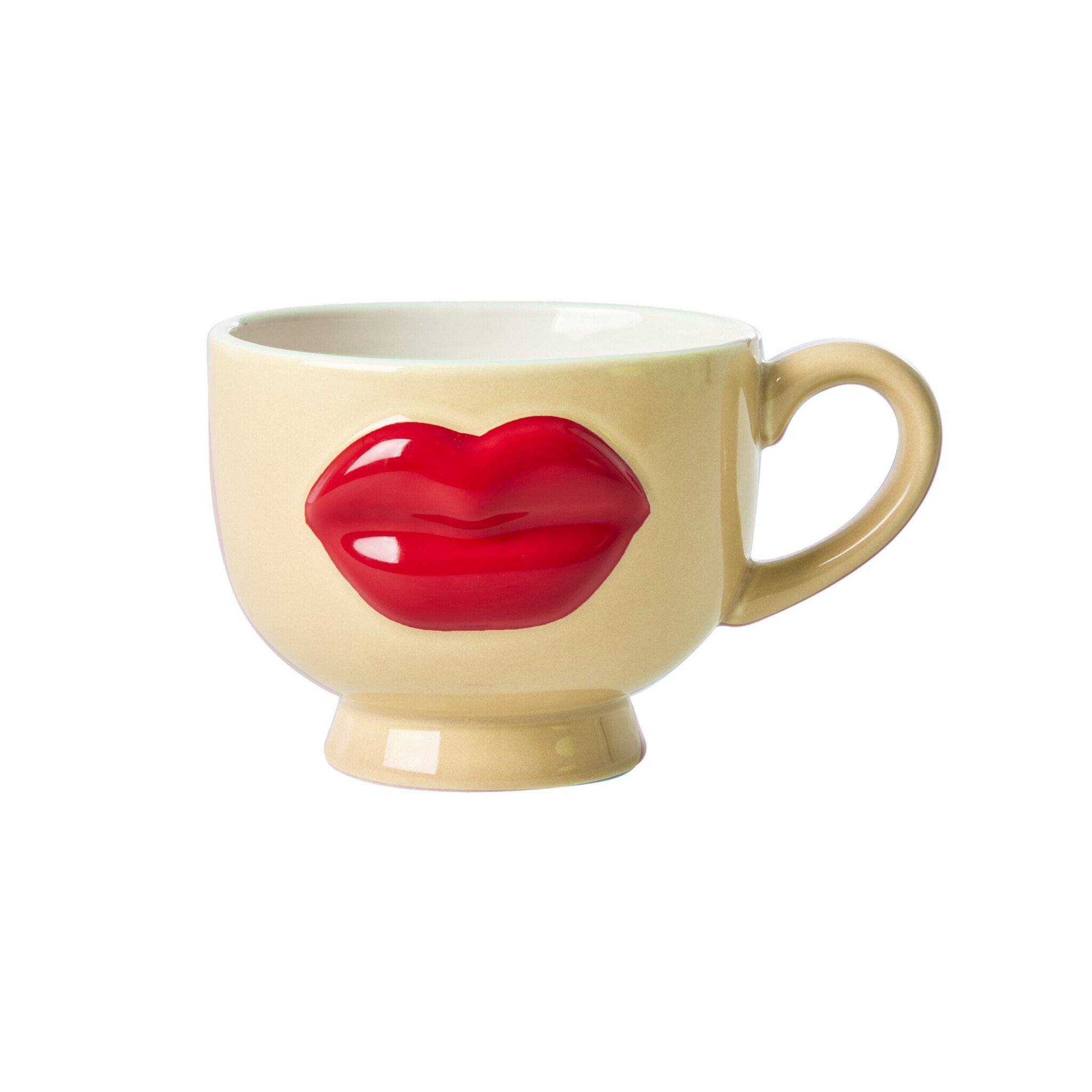 Keramik Becher Lips