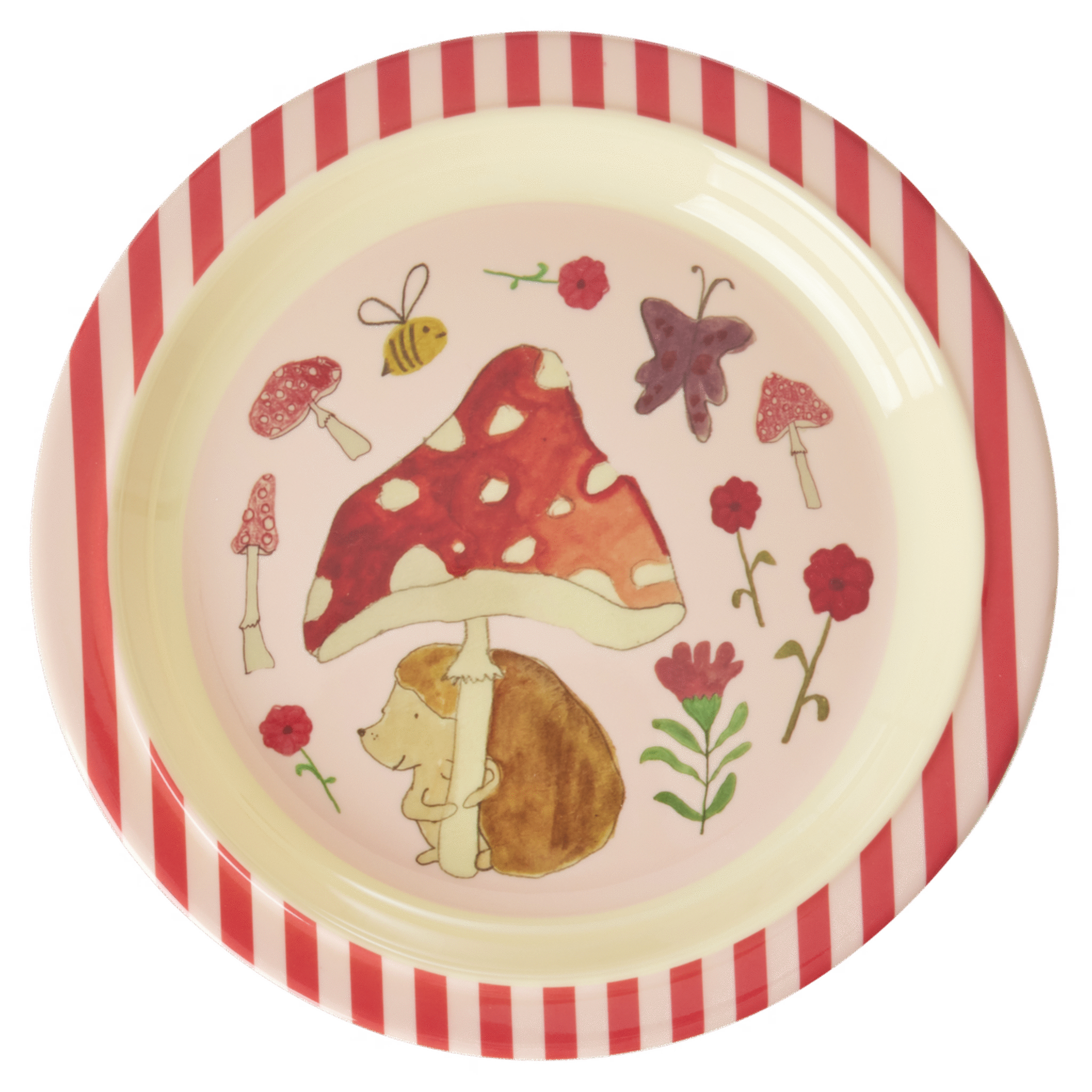 Kinderteller Happy Forest, pink 