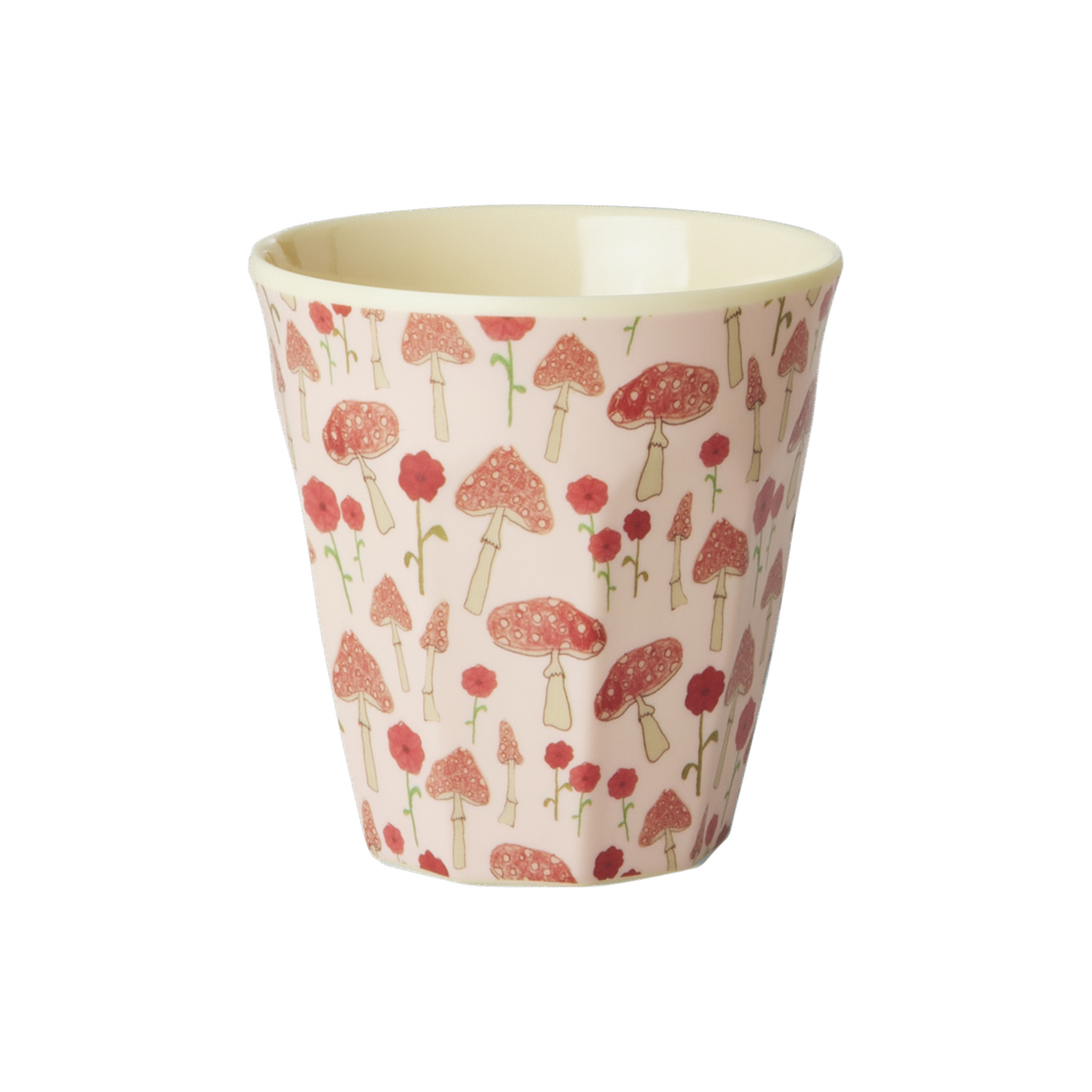 Kinderbecher Happy Forest aus Melamin, pink 160 ml Ø 7 cm, Höhe 7 cm