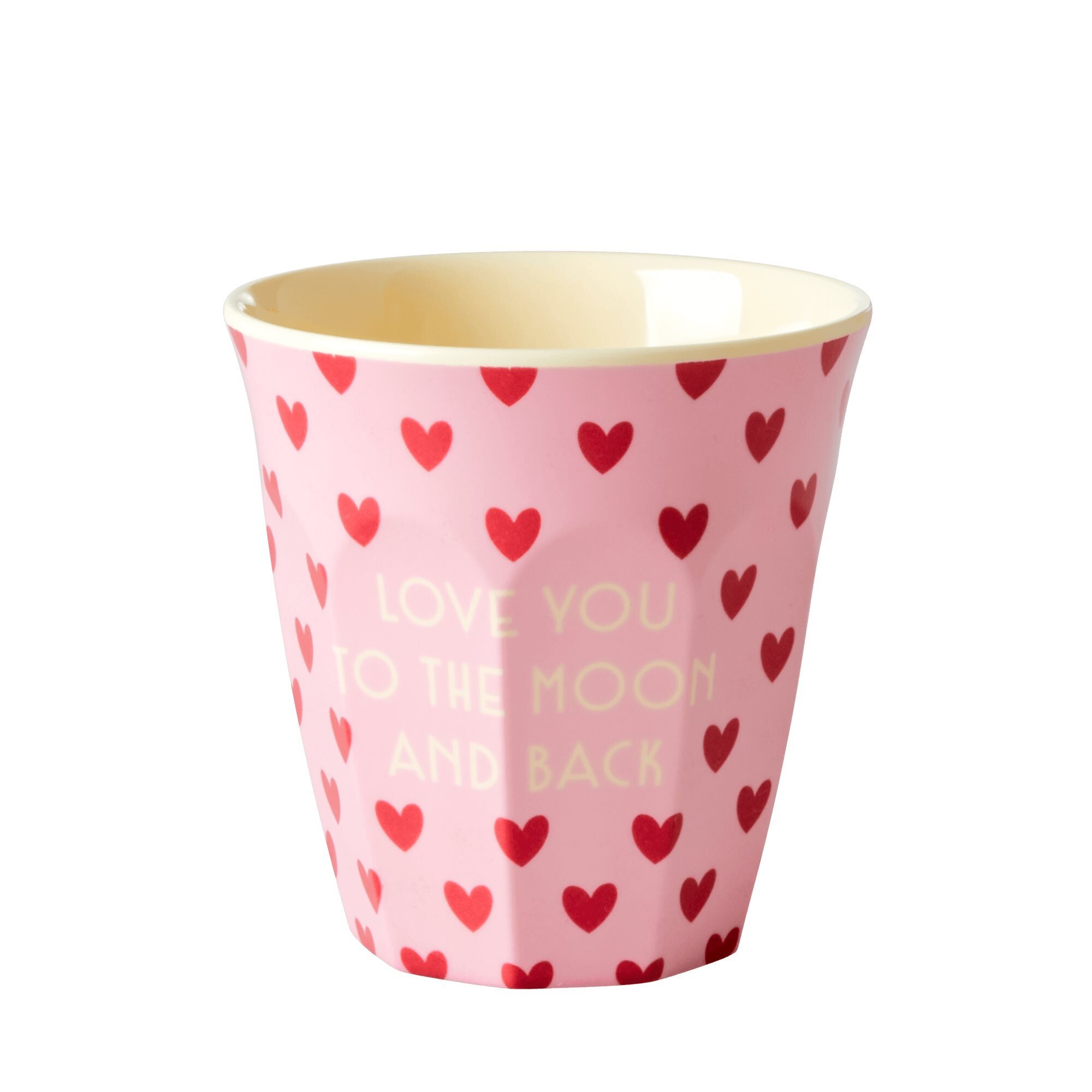 Melamin Becher 6er-Set Funky Prints Pink, diverse Small: L30 x B8 x H11 cm