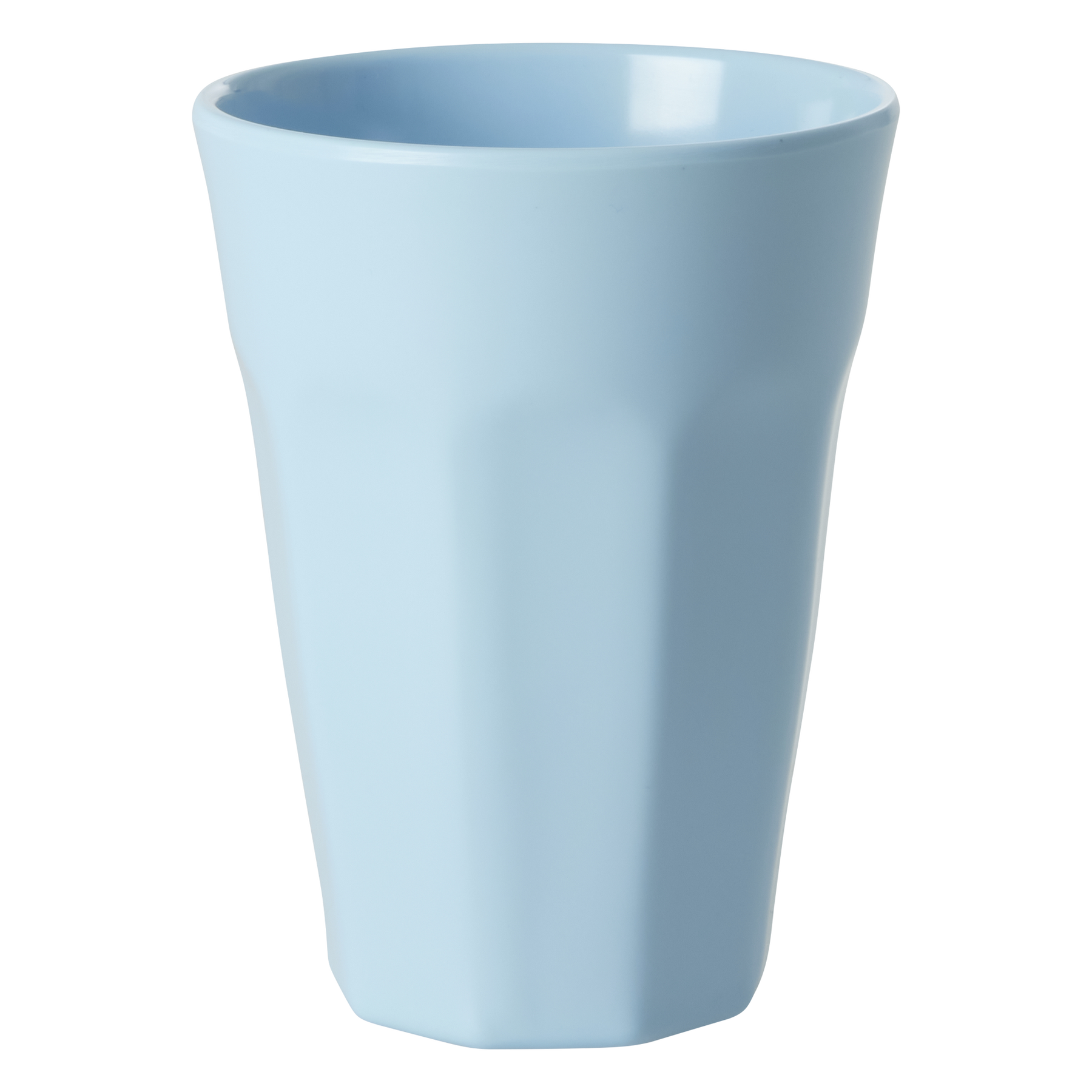Melamin Becher groß einfarbig, hellblau 
