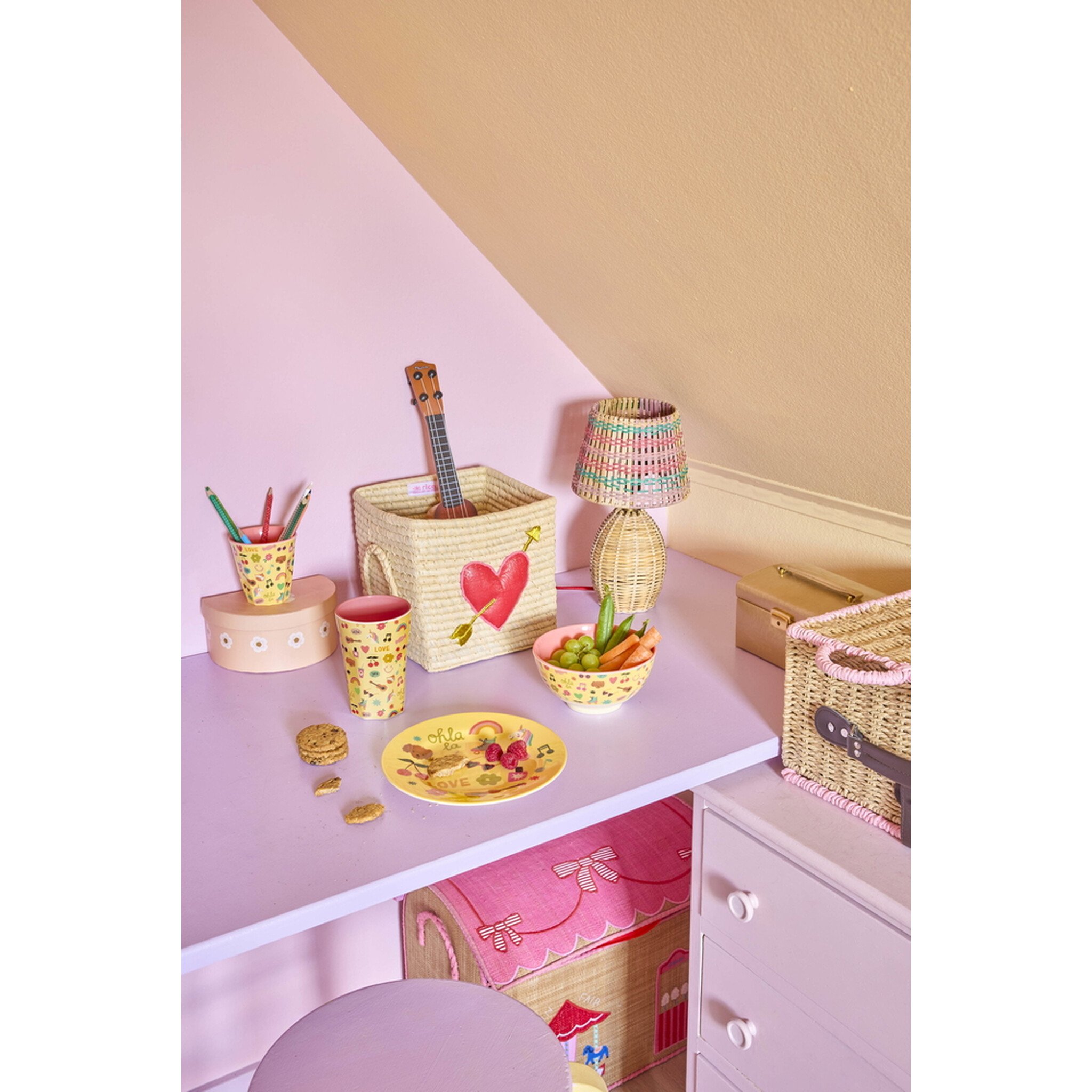 Hoher Melamin Becher Unicorn Love