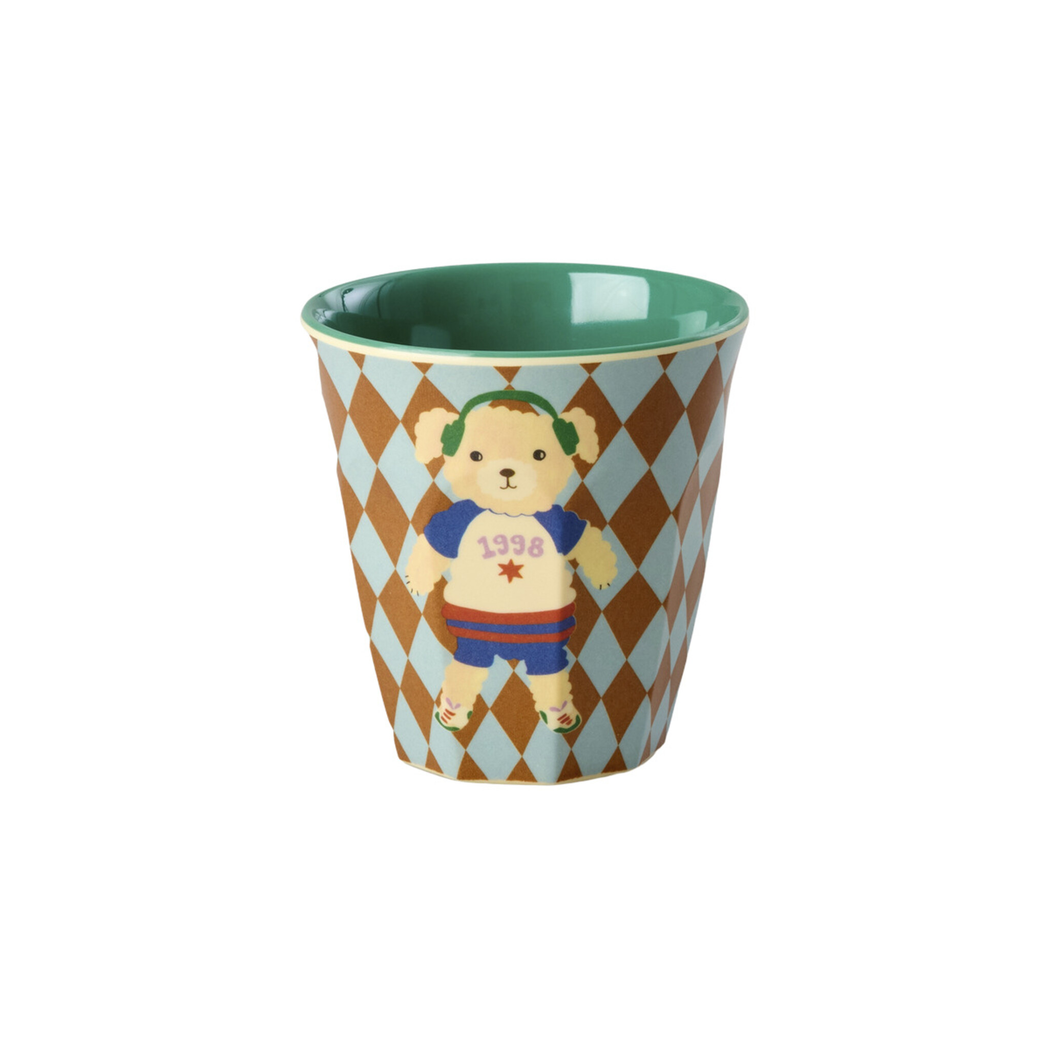 Melamin Kinderbecher Music Band Small 6er-Pack, blau 