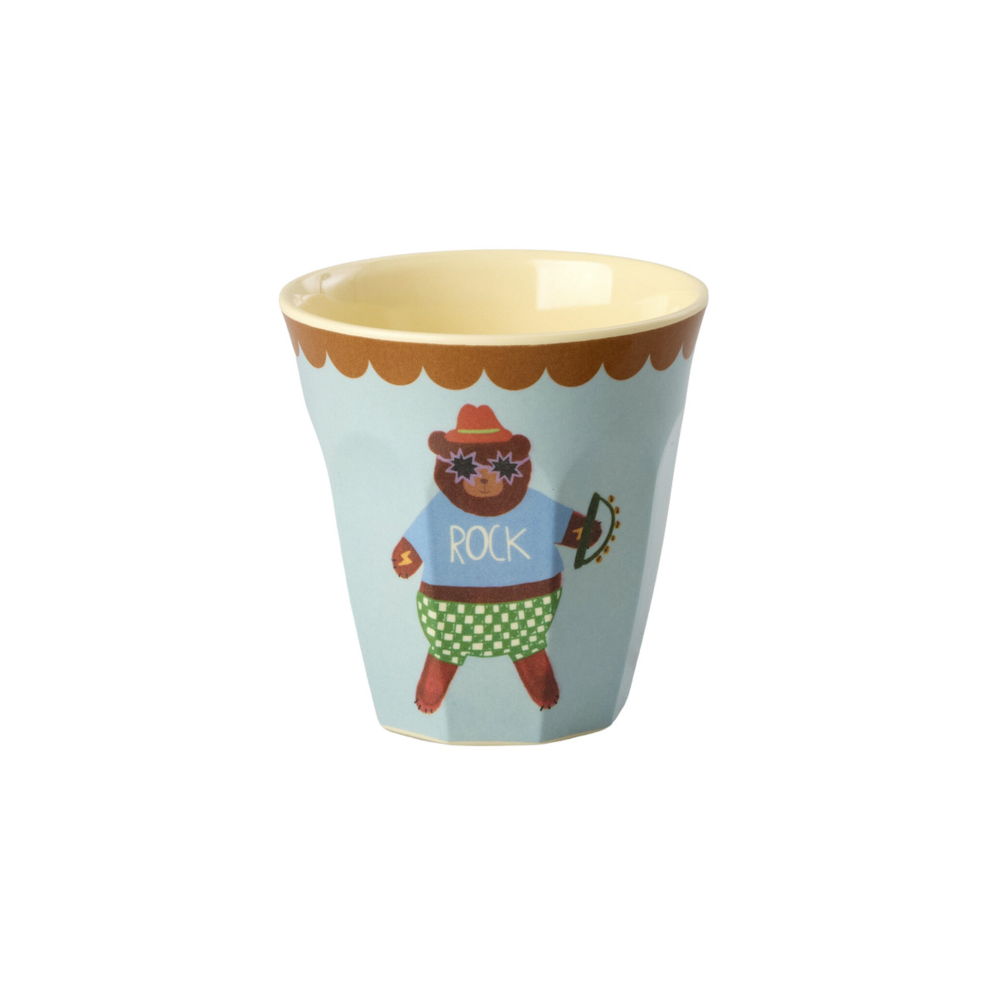 Melamin Kinderbecher Music Band Small 6er-Pack, blau 