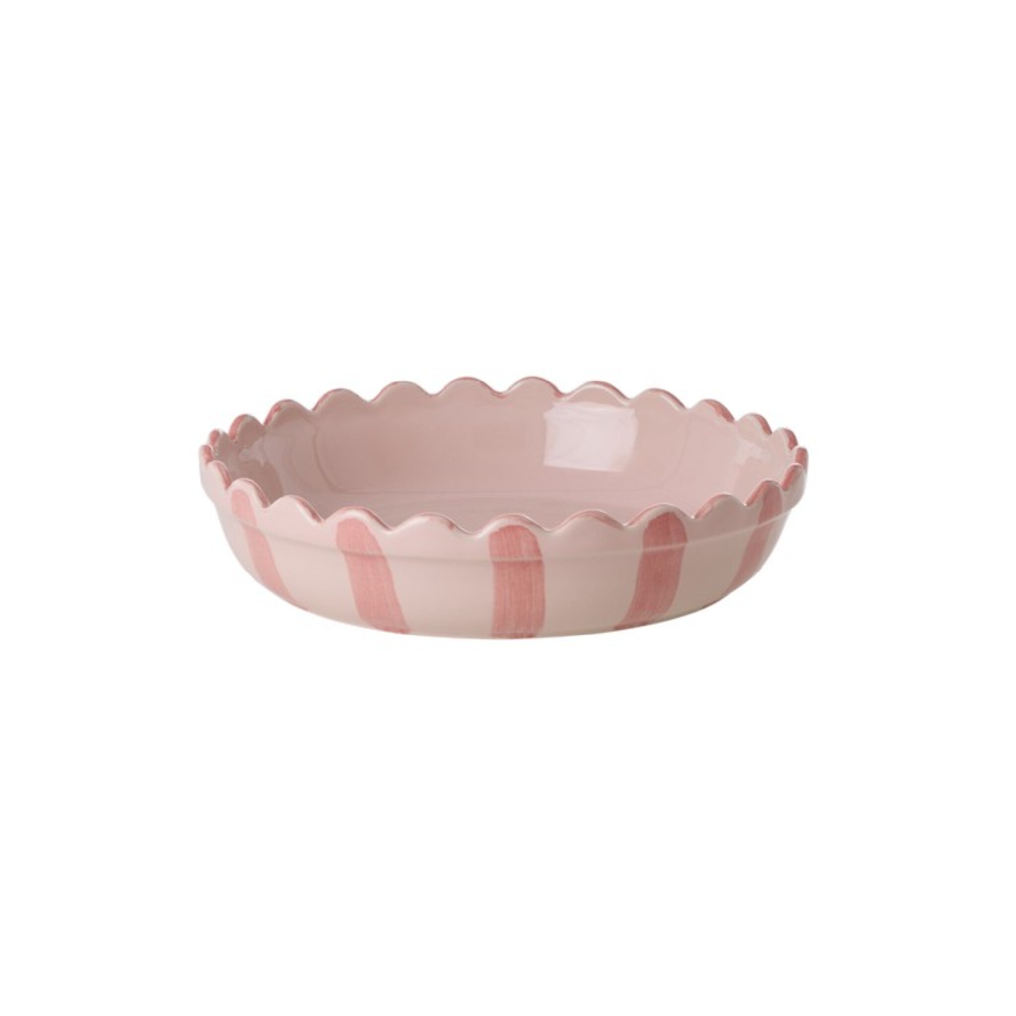 RICE Runde Auflaufform Kuchenform Small, pink 