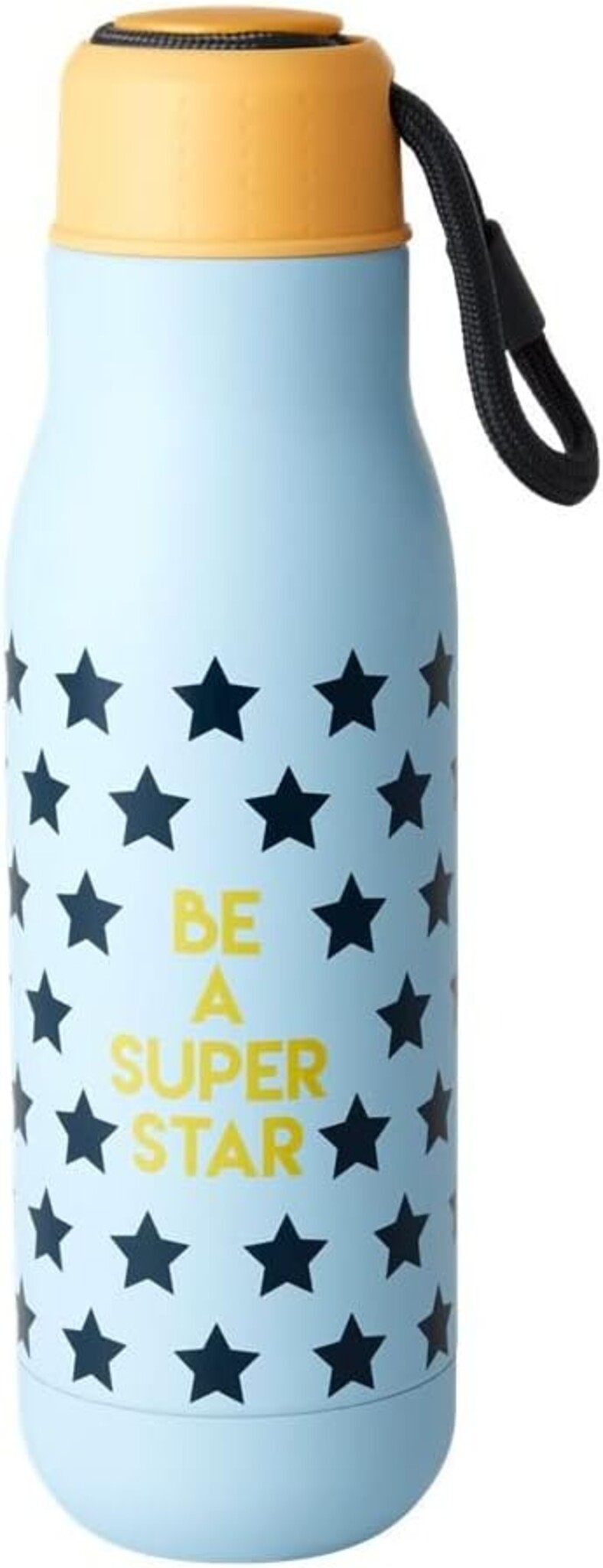 Thermosflasche Be A Superstar, blau 