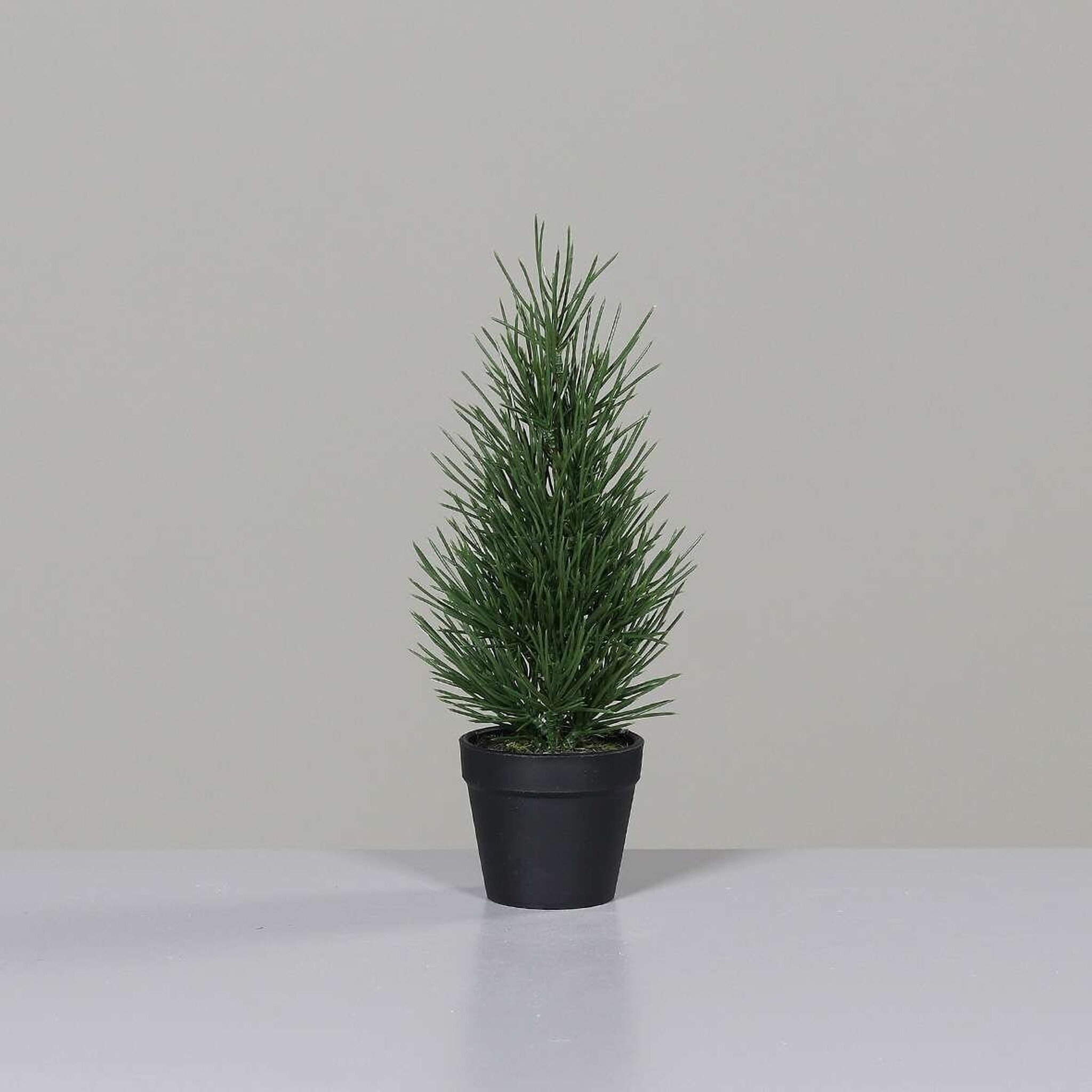 Künstlicher Tannenbaum im Kunststoff Topf, grün 29 cm