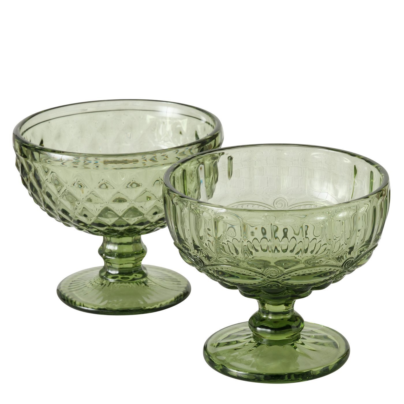 Schale Aurora 2er Set, grün 