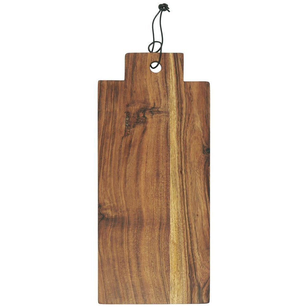 Schneidebrett mit breitem Griff aus Akazienholz, natur 45 x 20 x 1,5 cm