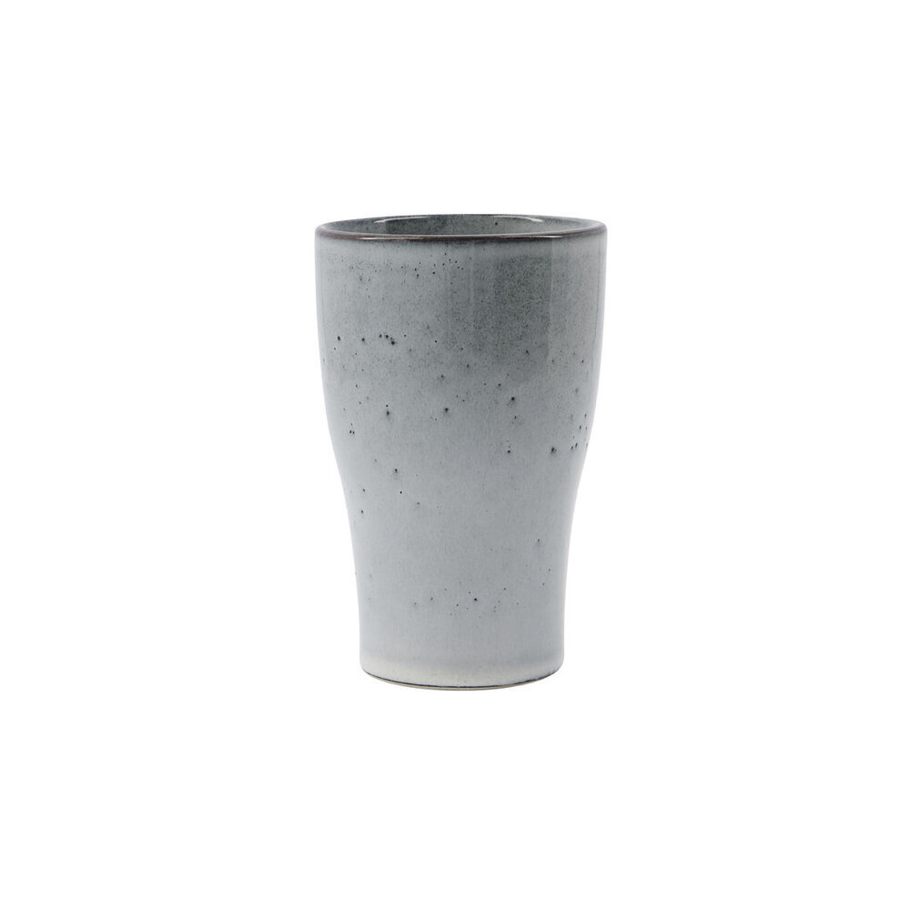 2er Set Thermobecher Liss, hellgrau 