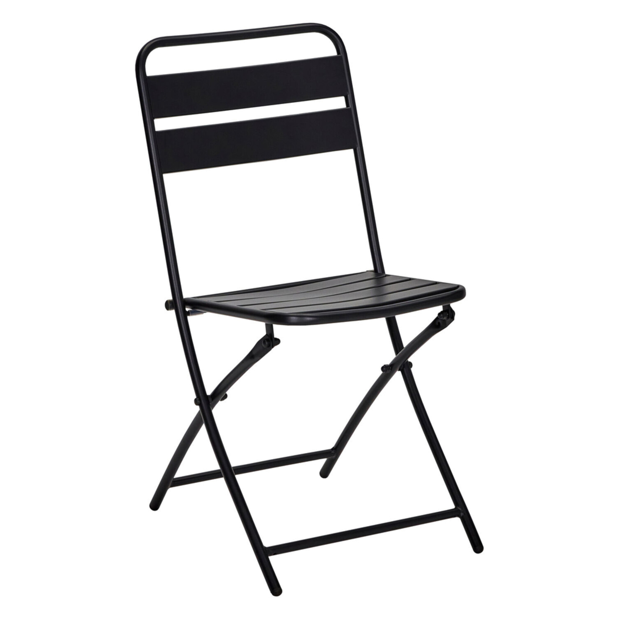 Bistro Set im Café-Stil, Helo, schwarz 