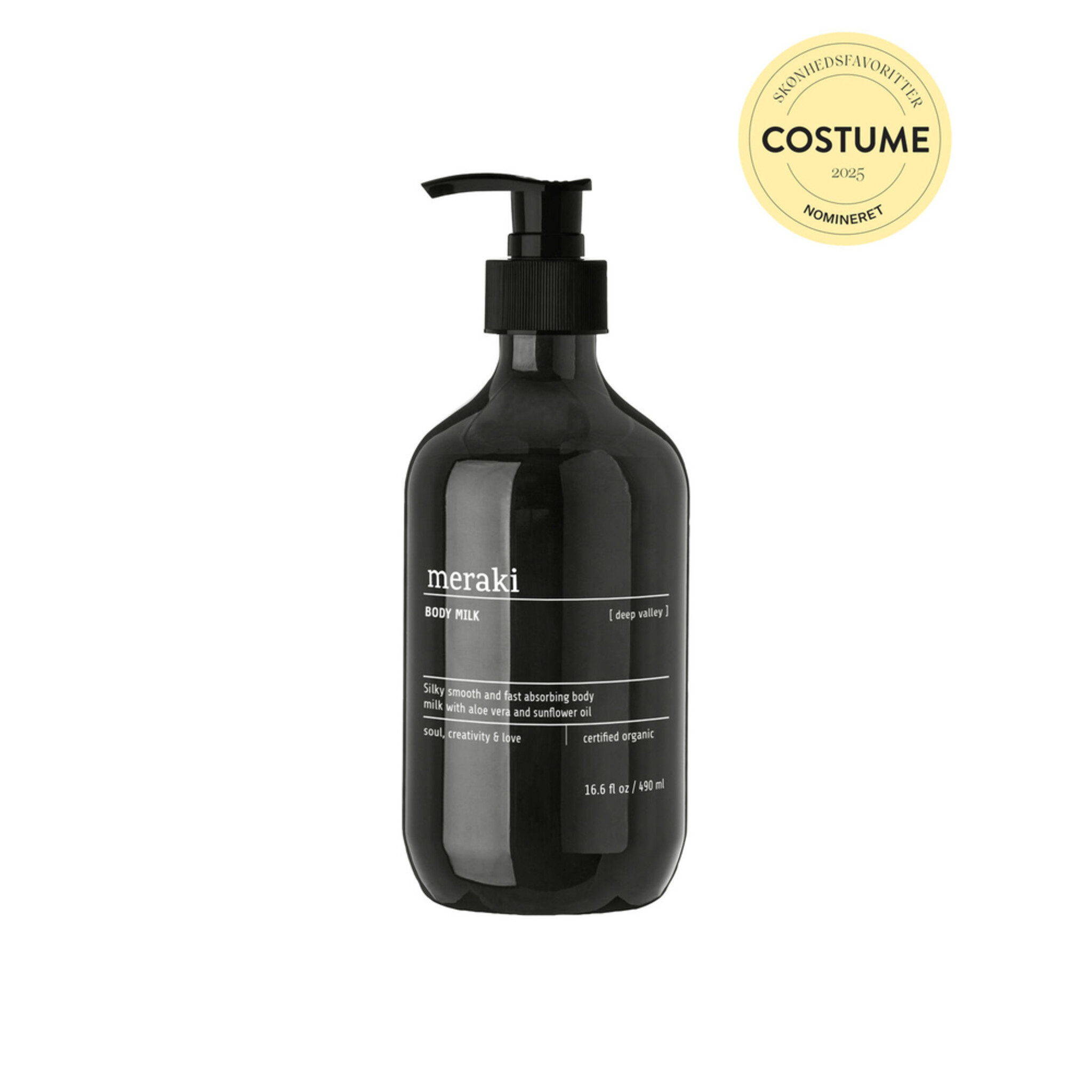 Body Milk, Deep valley, 490 ml,  19 cm, Ø 7 cm, 490 ml