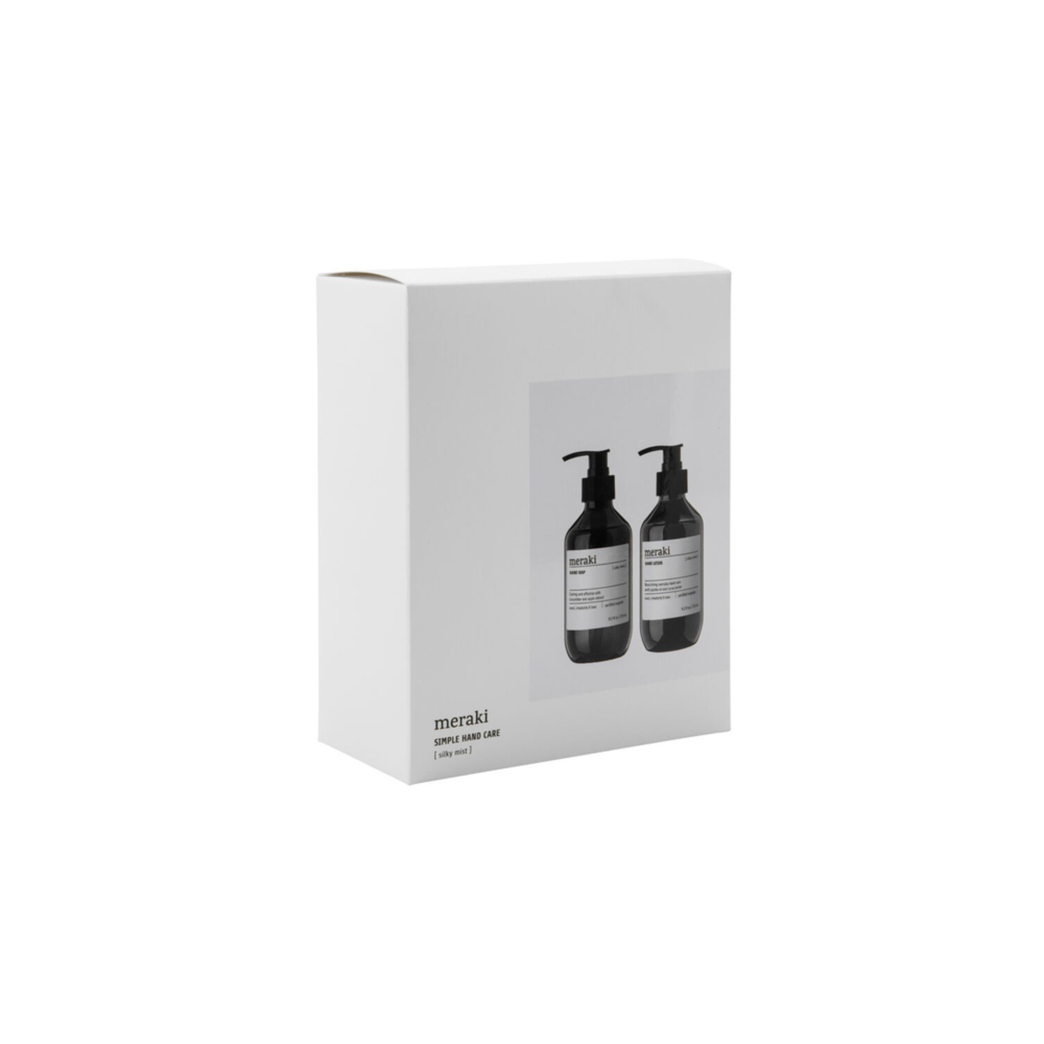Geschenk Box Silky Mist Handseife und Handlotion, weiss 