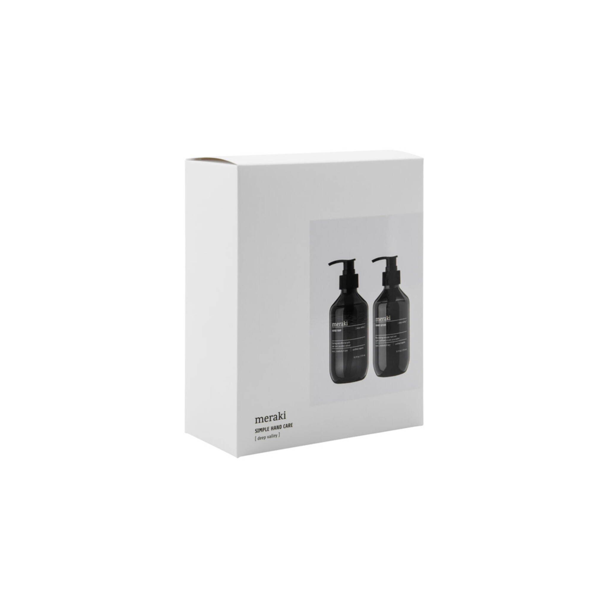 Geschenkbox Deep Valley Handseife und Handlotion, weiss 