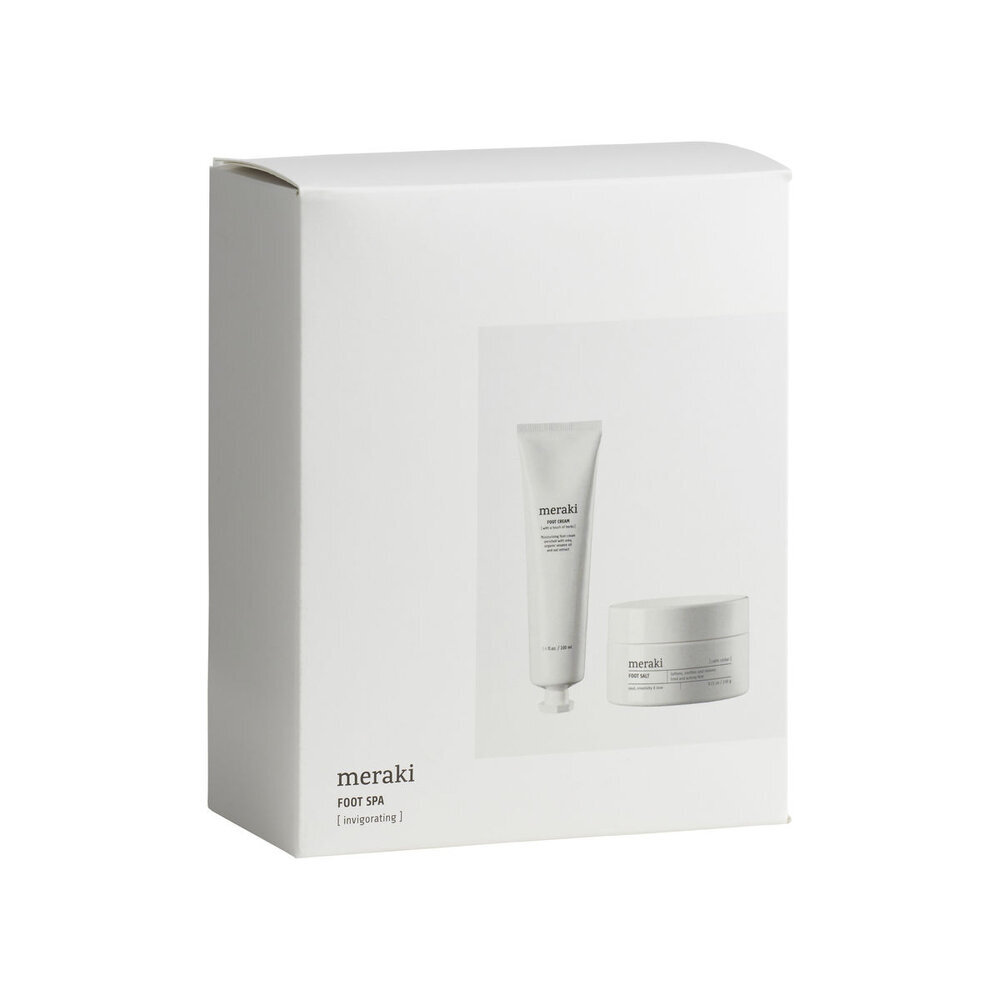 Geschenkbox, Foot Spa, weiss 