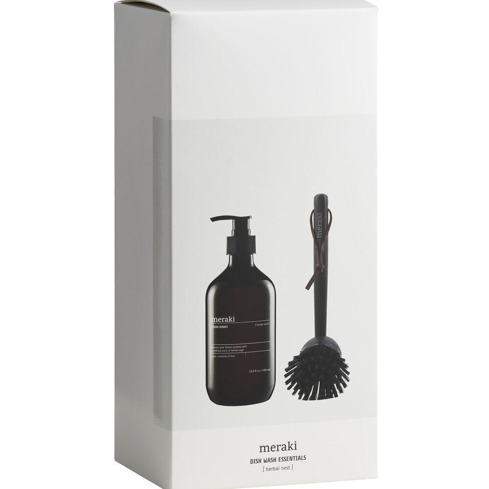Geschenkbox, Geschirrspülmittel mit Bürste,  490ml