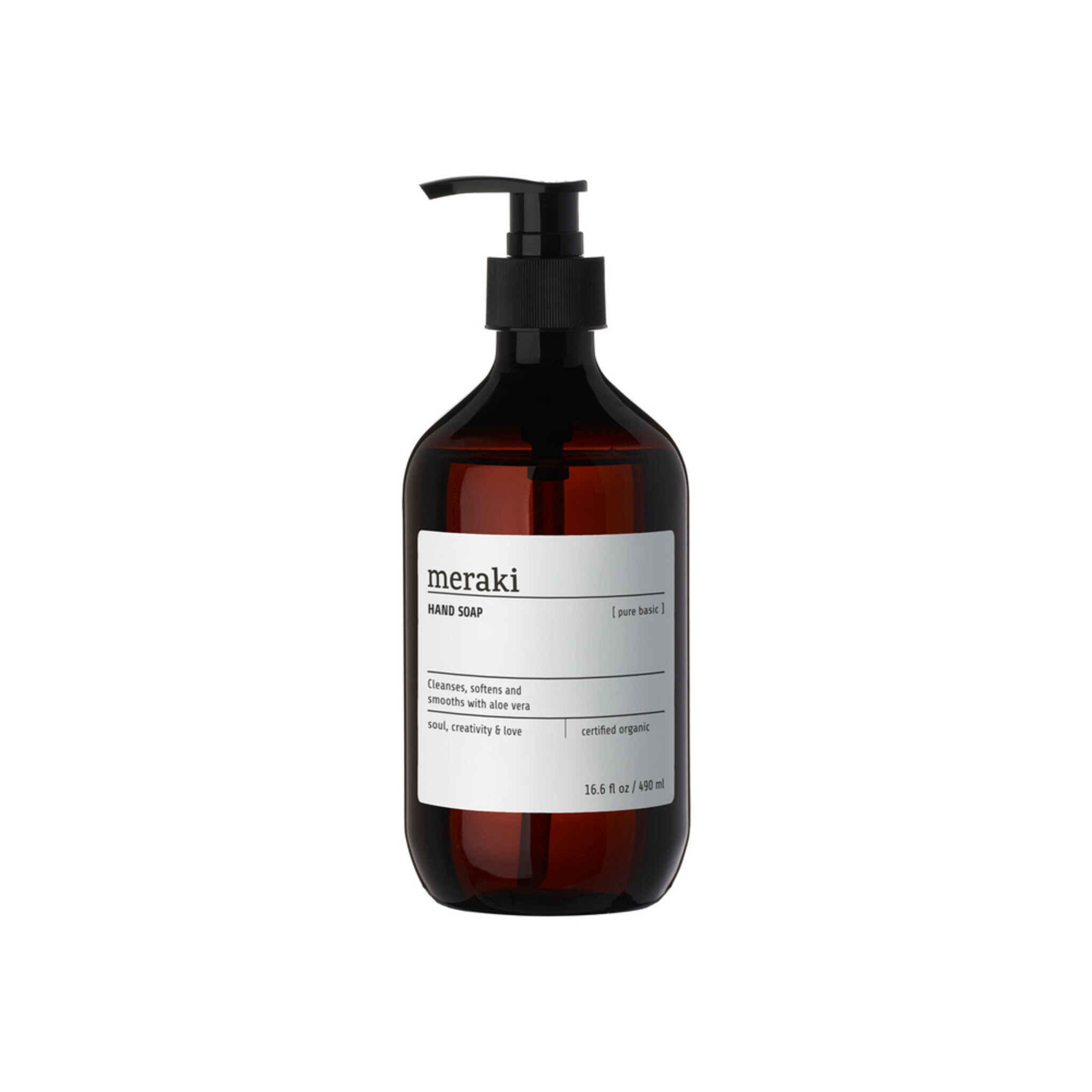 Handseife, Pure basic, 490 ml,  19 cm, Ø 7 cm, 490 ml