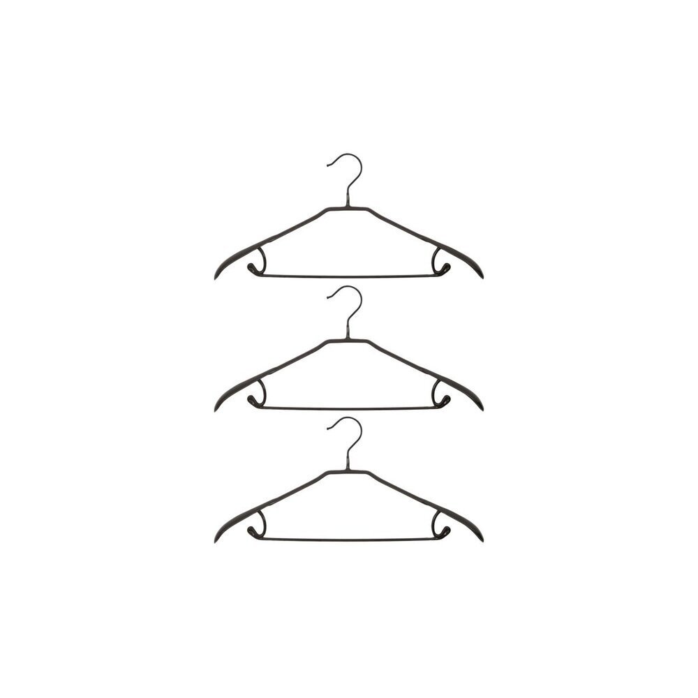 Kleiderbügel Ward 3er Set, braun 