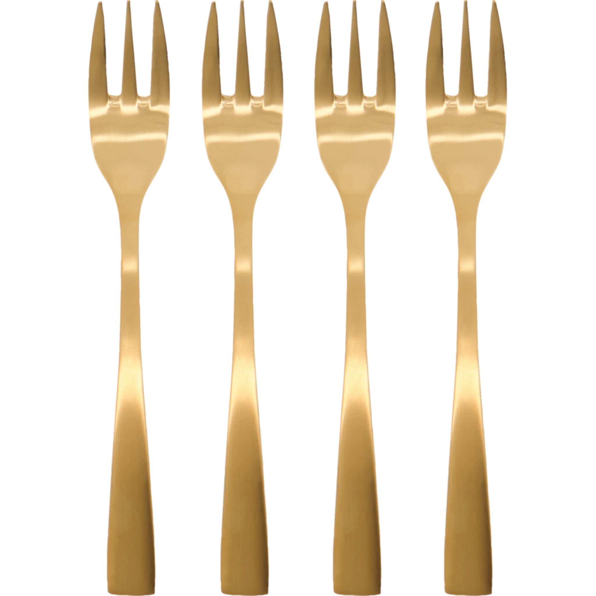 Kuchengabel Golden, gold 