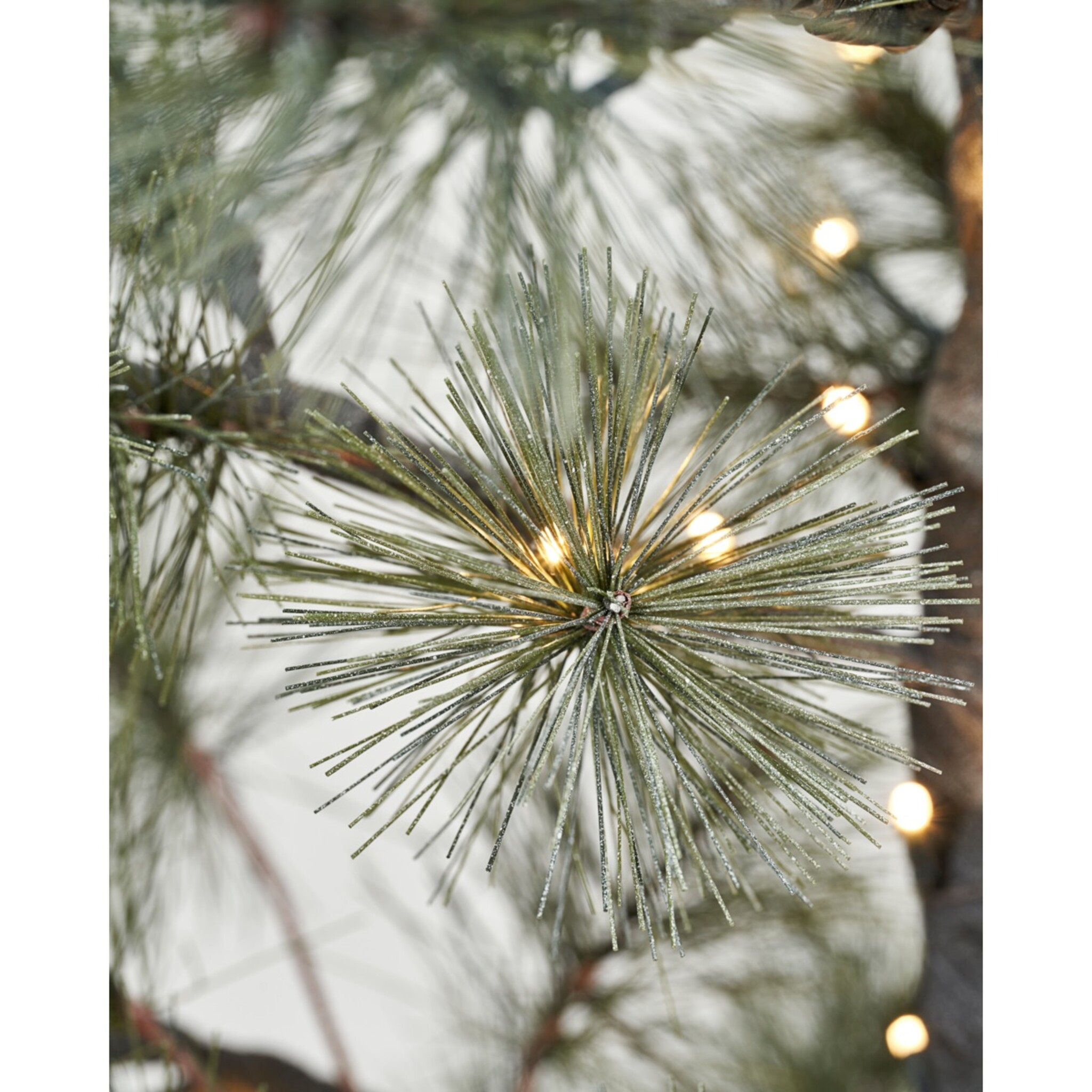 Künstlicher Weihnachtsbaum HDPeuce mit LEDs, grün 180 cm