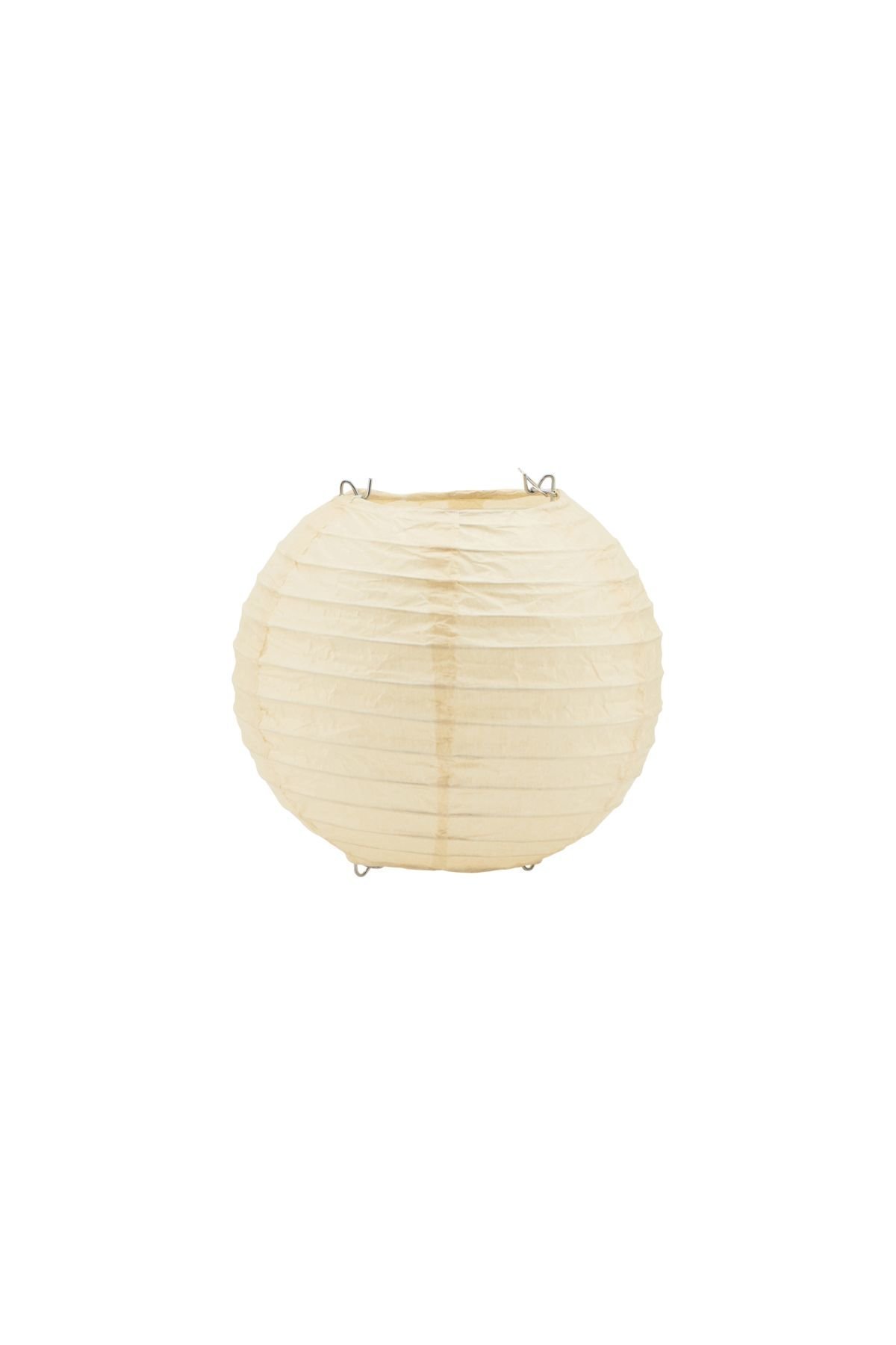 Lampenschirm für Lichterketten Soni 10er Set, beige Ø15cm