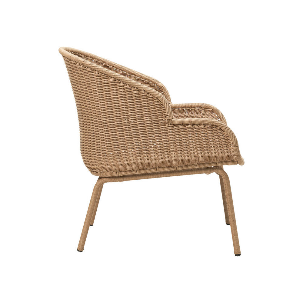 Lounge-Sessel Hapur, natur 
