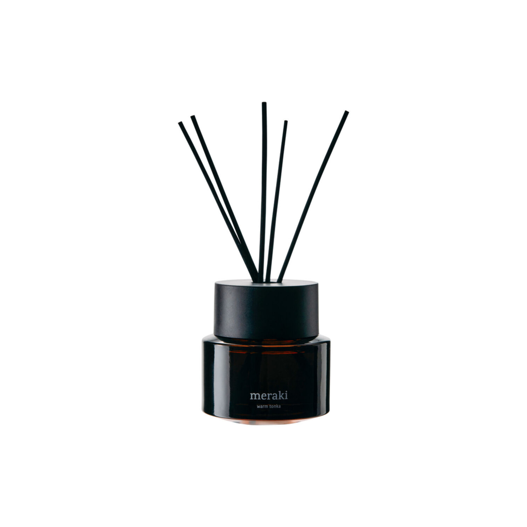 Raumduft Diffuser, Warm Tonka, schwarz 