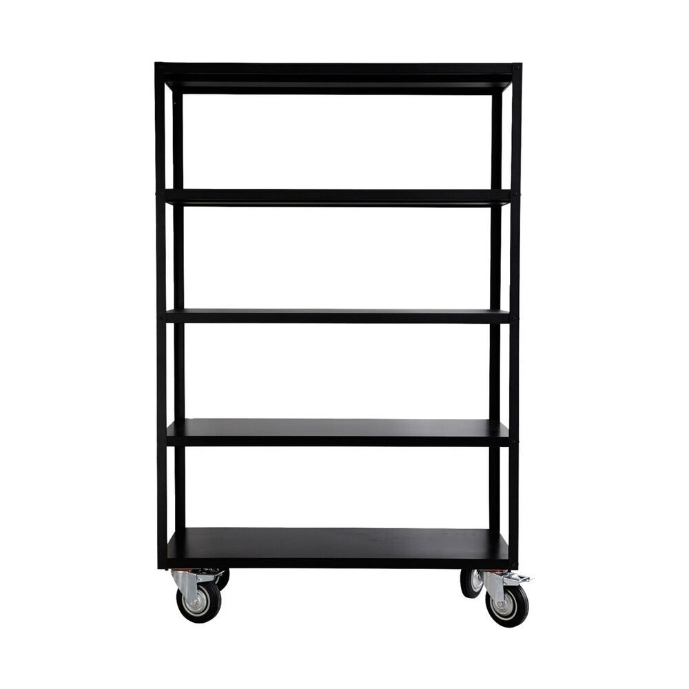 Regal Trolley, mattschwarz, mattschwarz 
